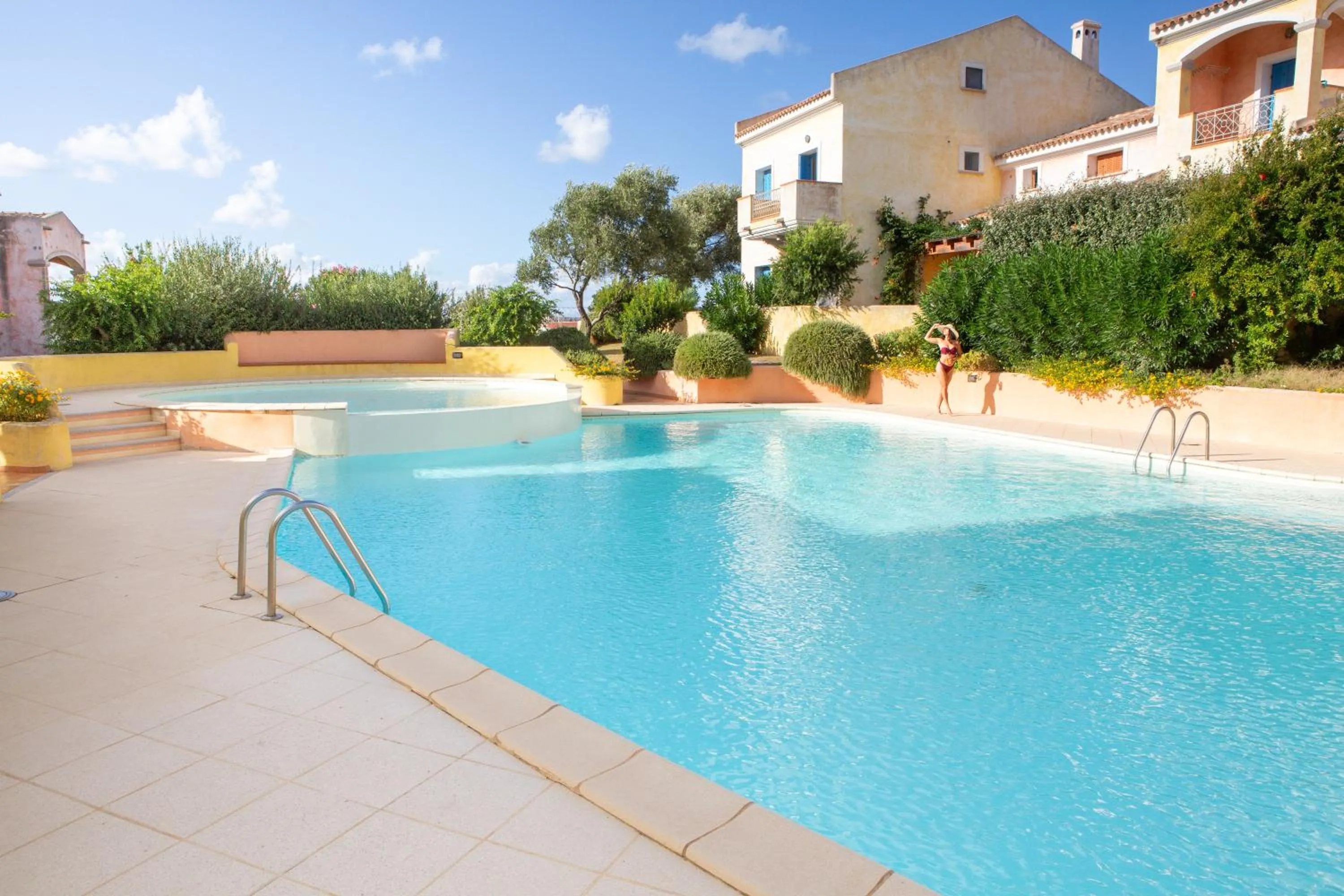 Swimming pool in Appartamenti Residence Zodiaco