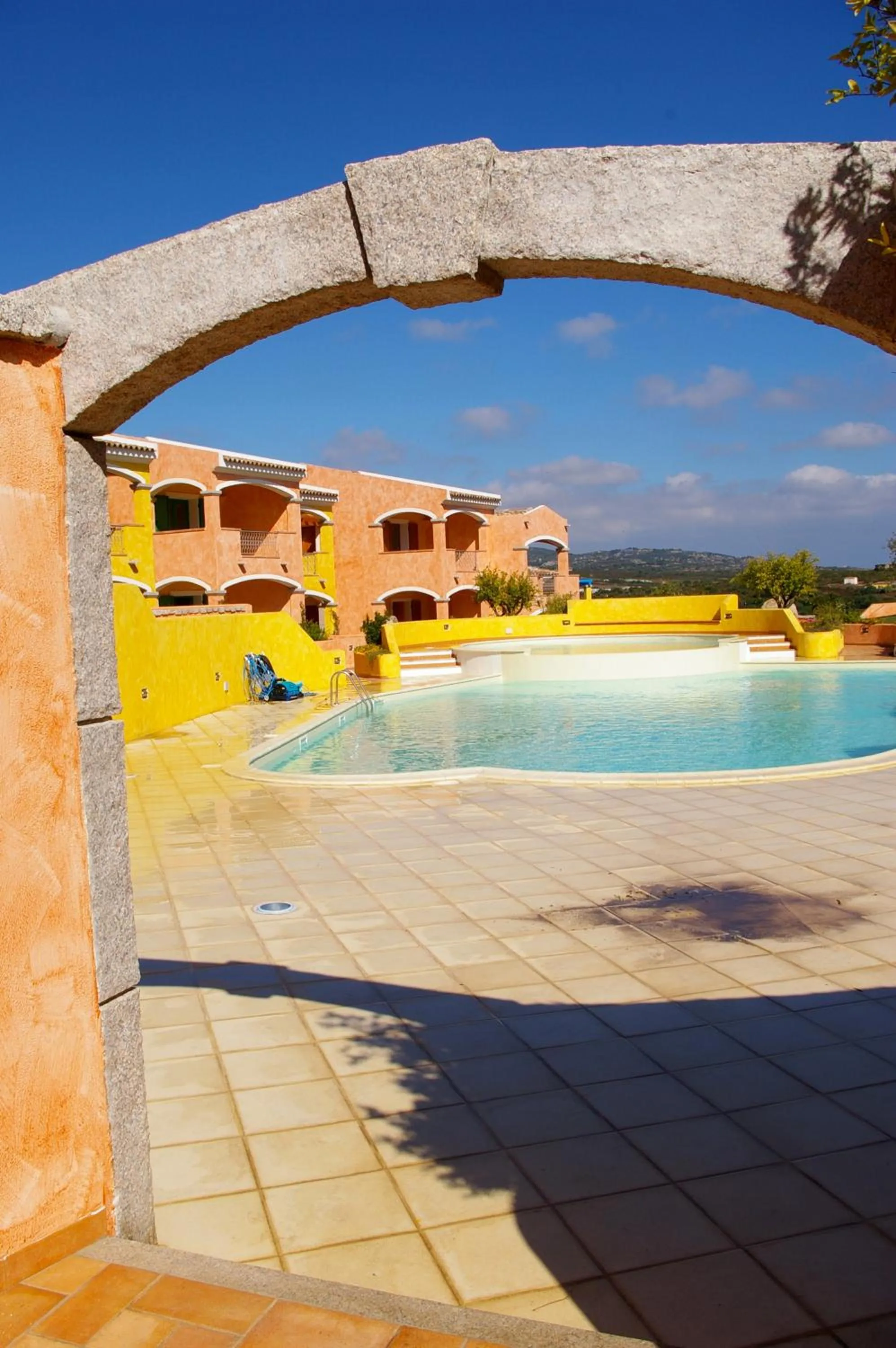 Swimming pool in Appartamenti Residence Zodiaco