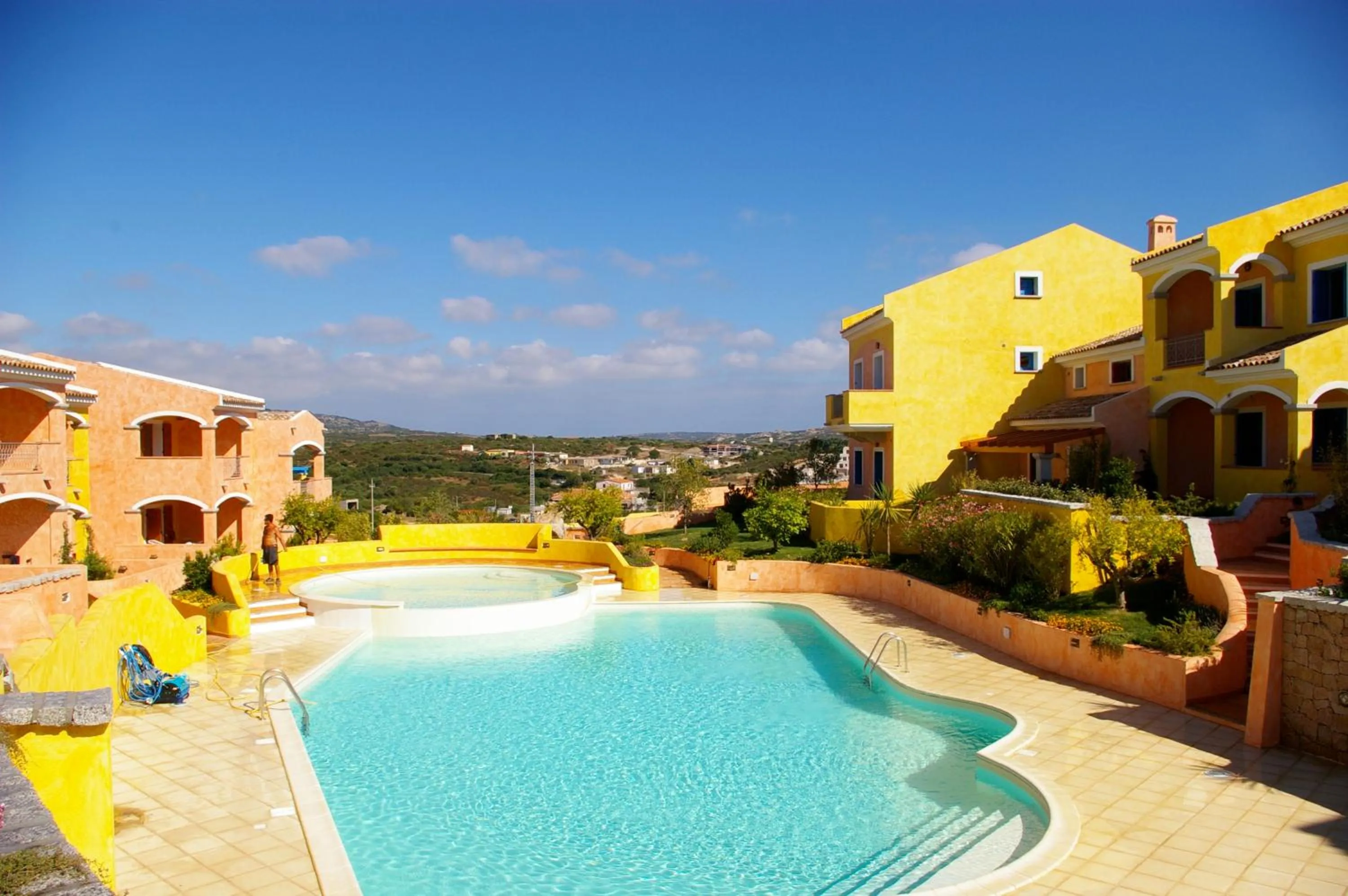 Swimming pool in Appartamenti Residence Zodiaco