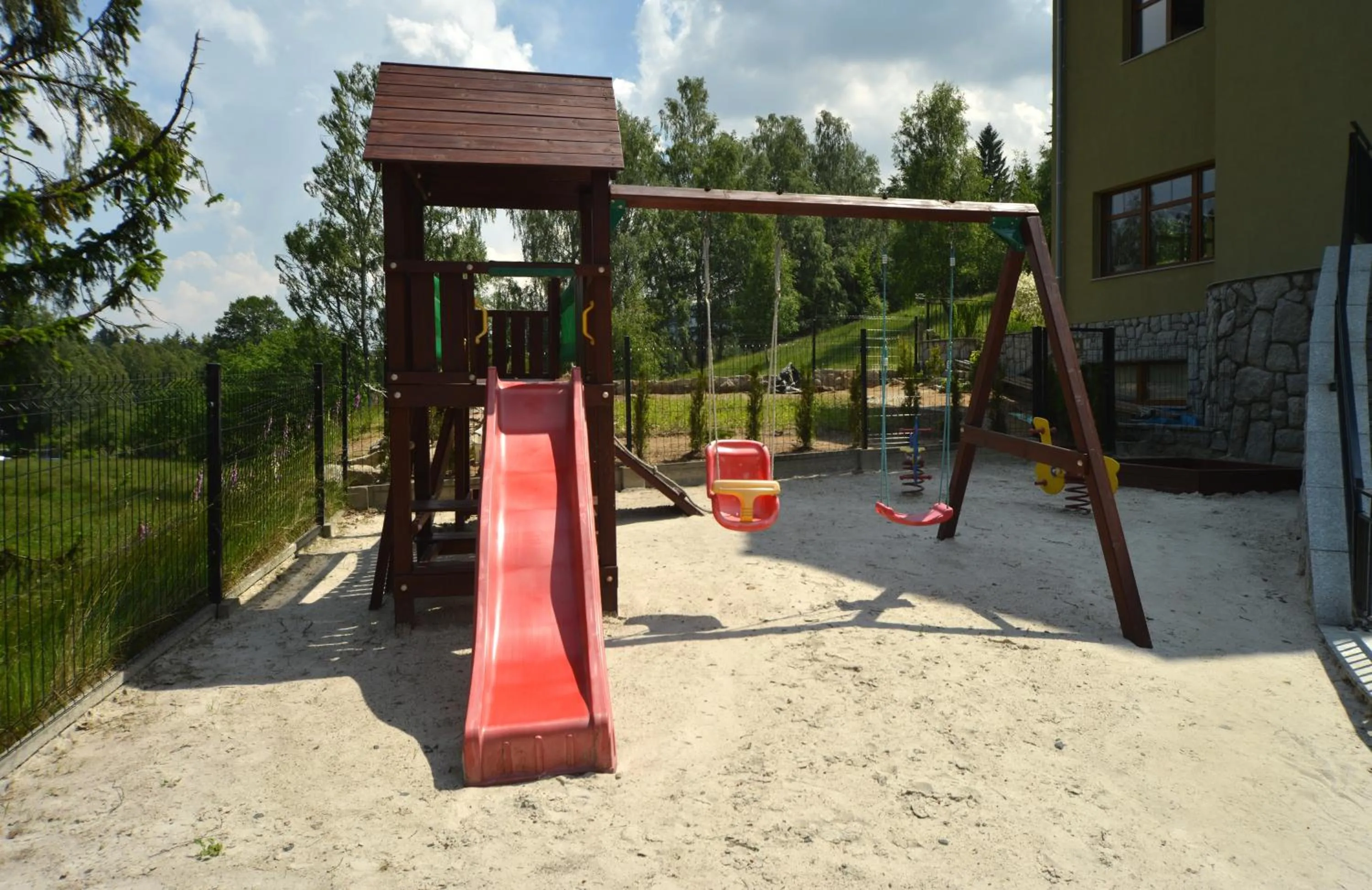 Children play ground in Dom Pod Koziołkami