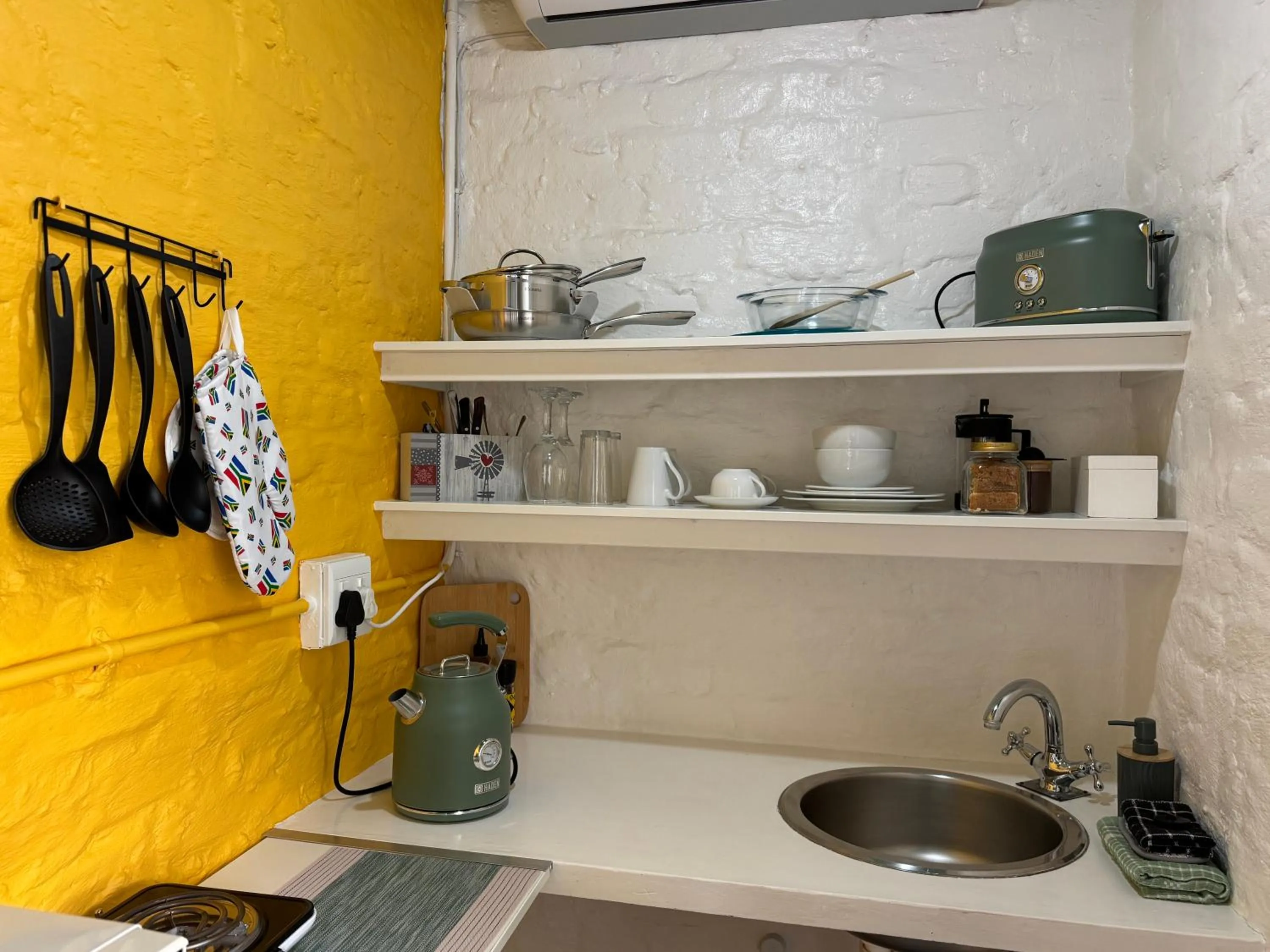 Kitchen or kitchenette in Rietjiesbos Self Catering