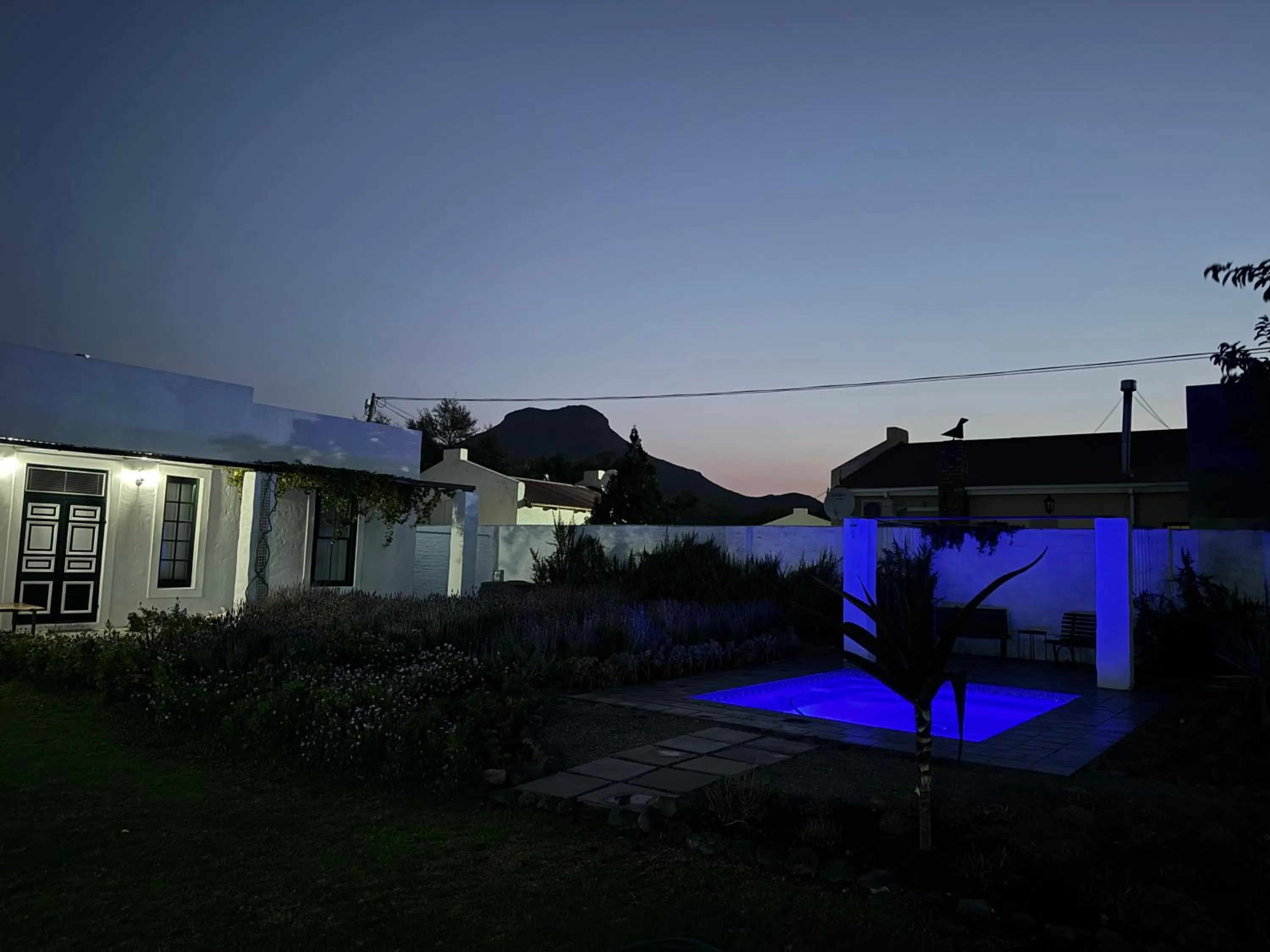 Pool view in Rietjiesbos Self Catering