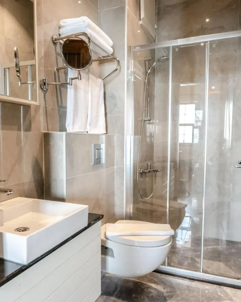 Bathroom in Side Kleopatra Beach Hotel