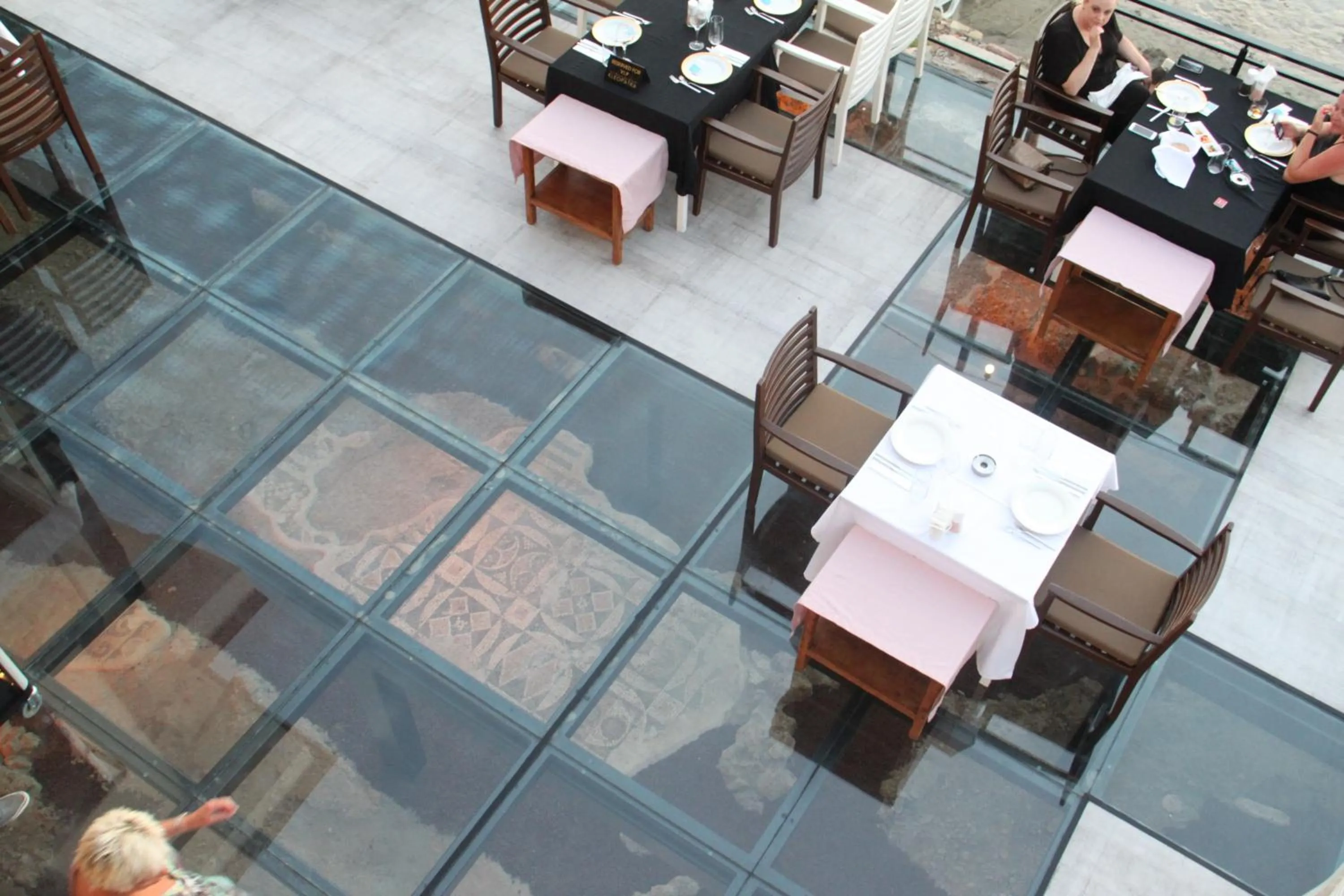 Food close-up in Side Kleopatra Hotel