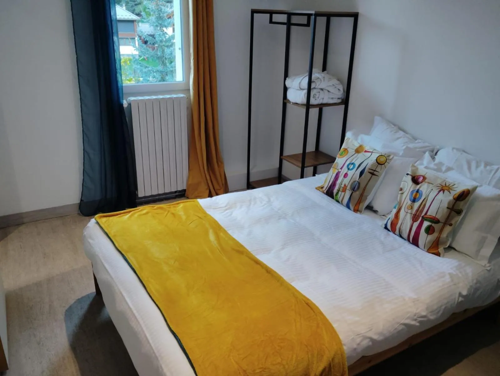 Bed in Ice Rock Hotel