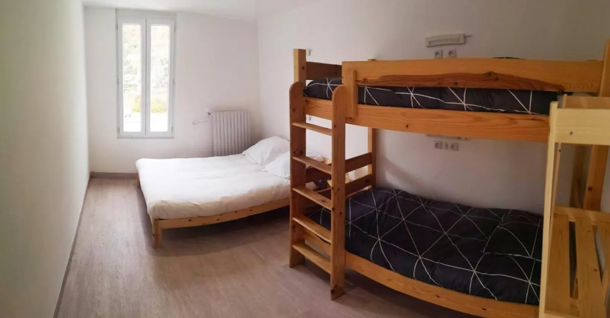 Bed in Ice Rock Hotel