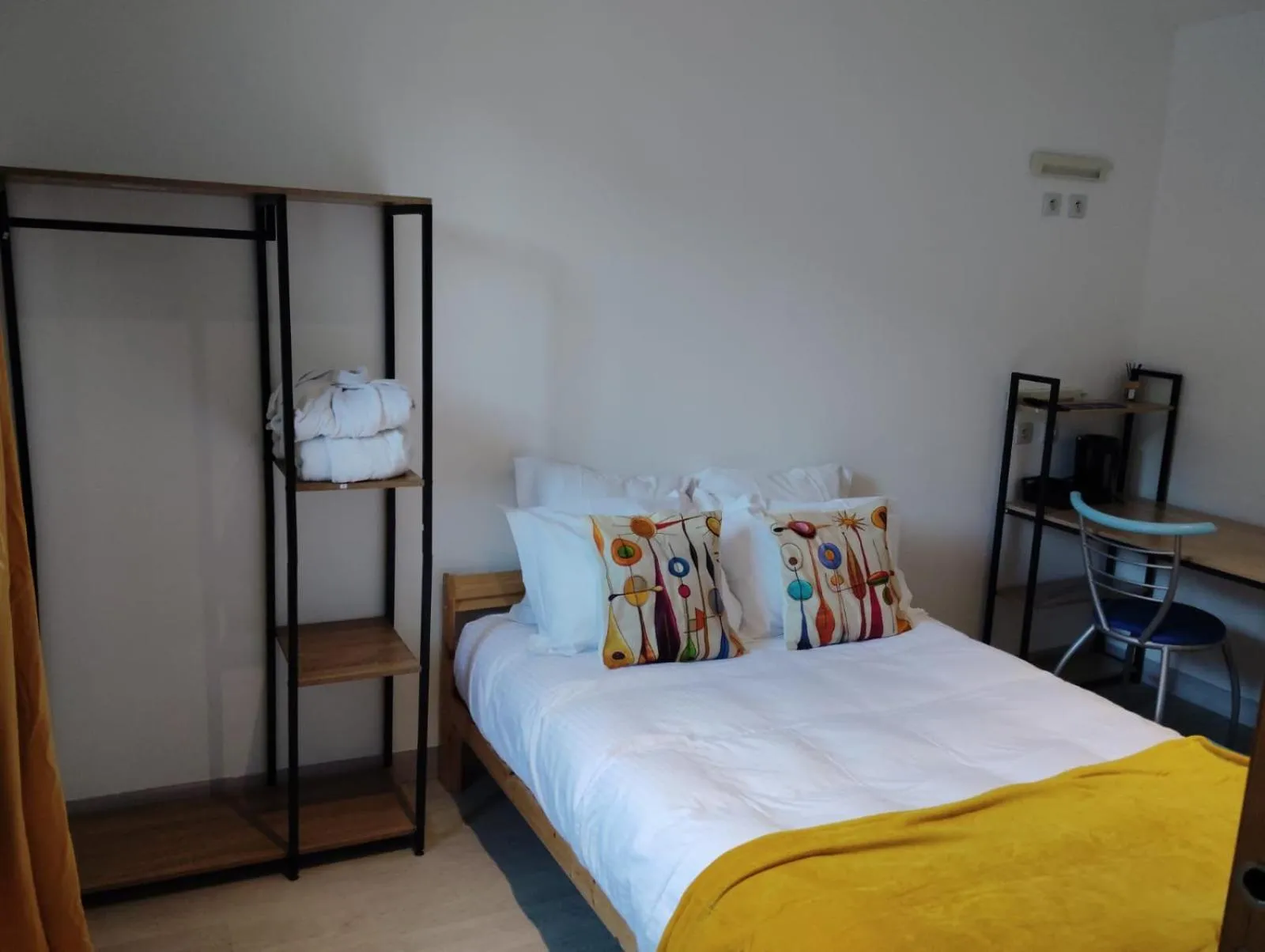 Bed in Ice Rock Hotel