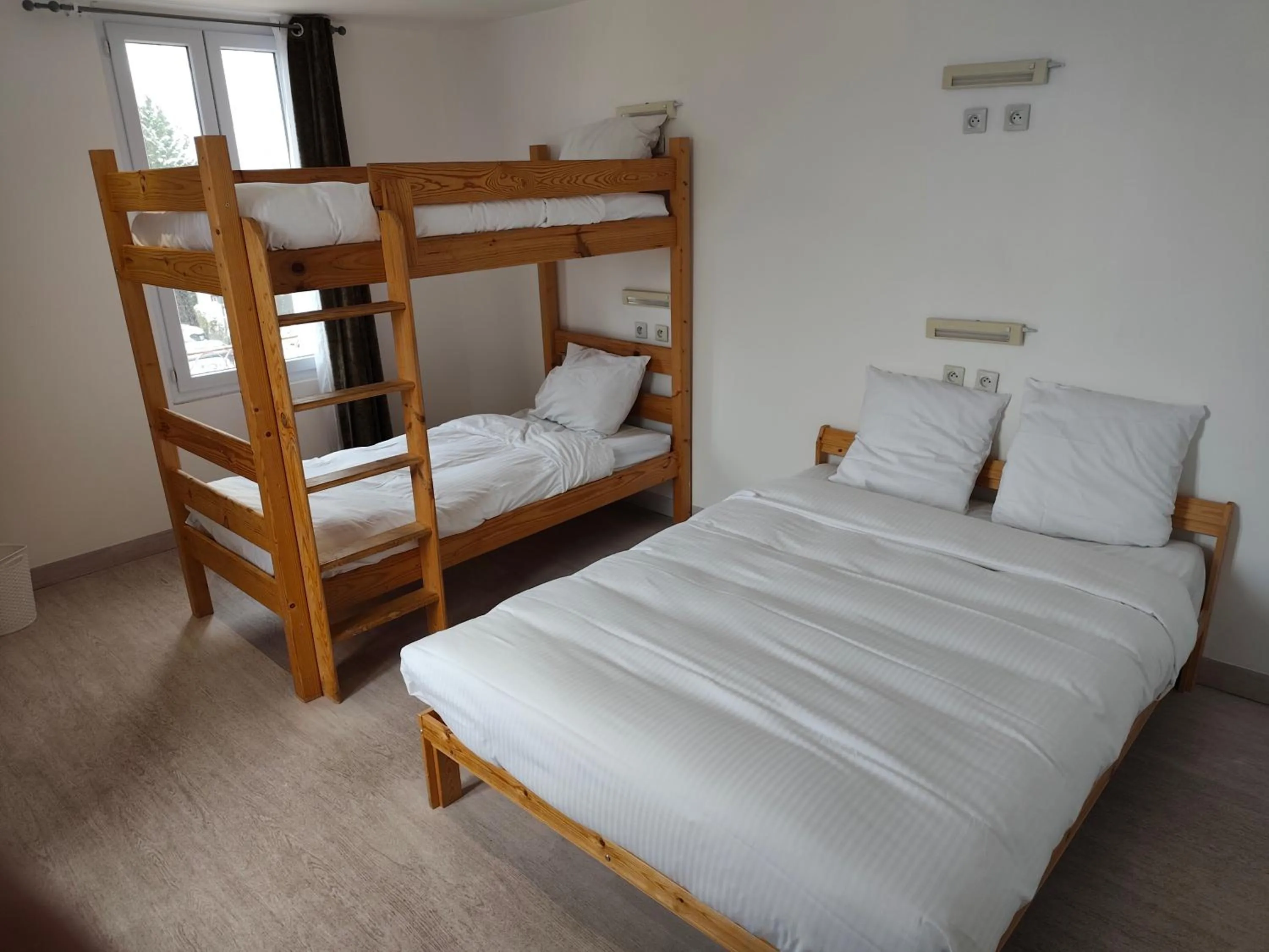 Bed in Ice Rock Hotel