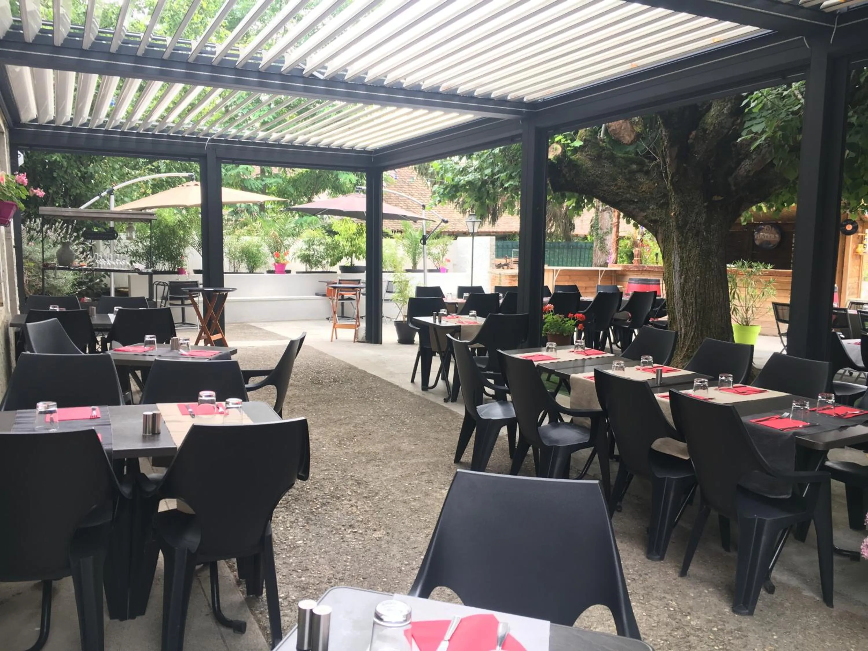 Patio in Le Relais Des Vieilles Postes