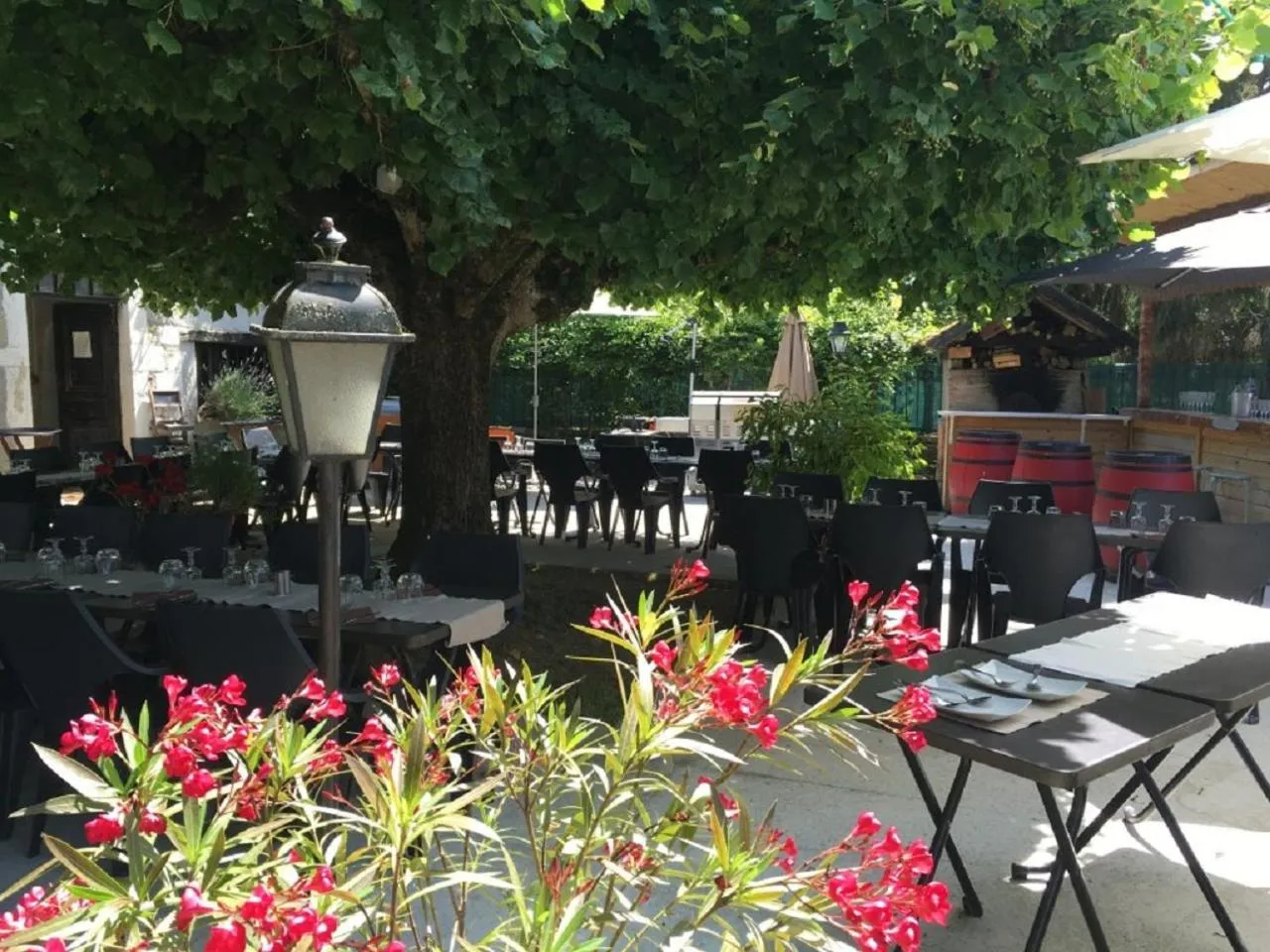 Patio in Le Relais Des Vieilles Postes