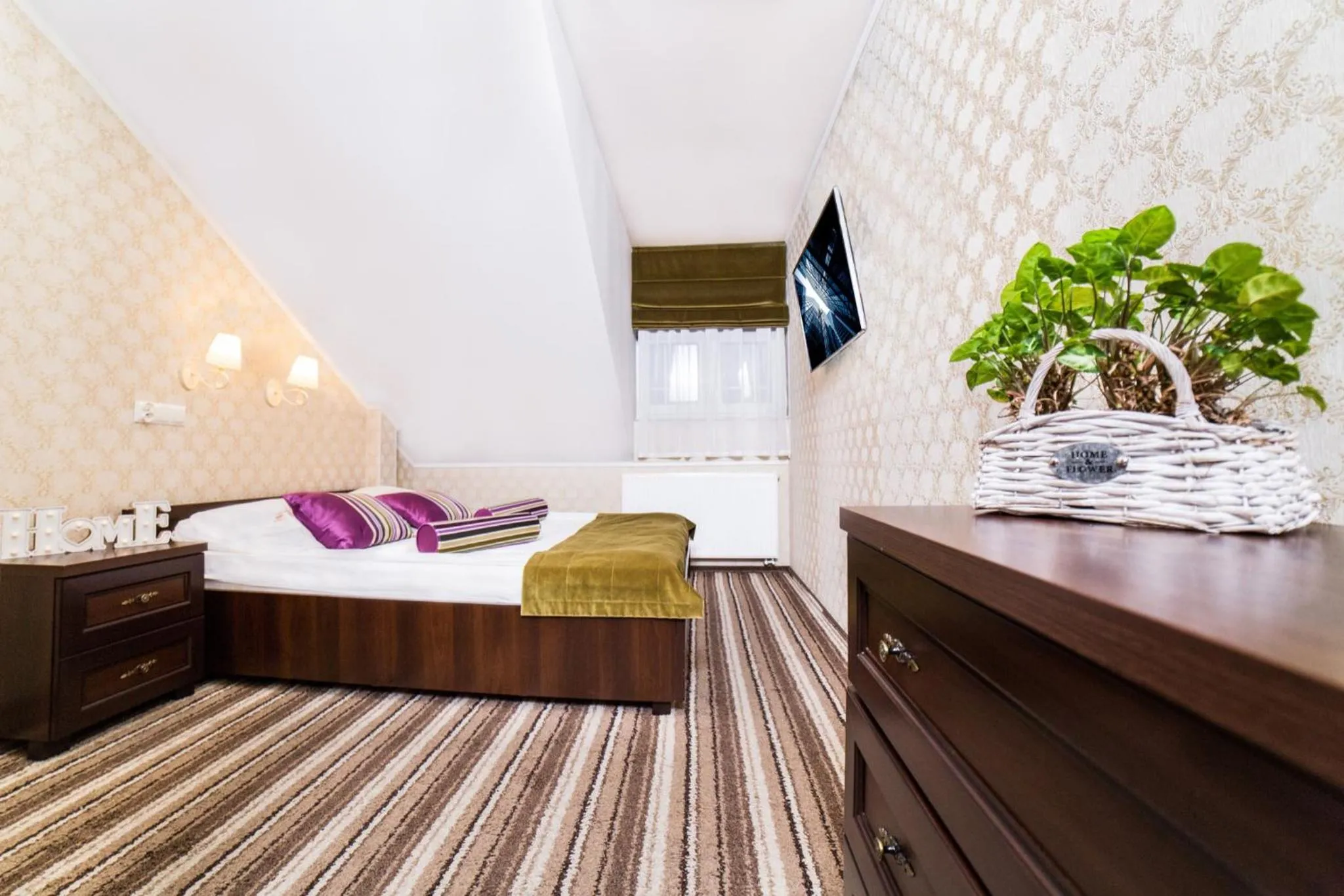 Bed in Dwór Olimp