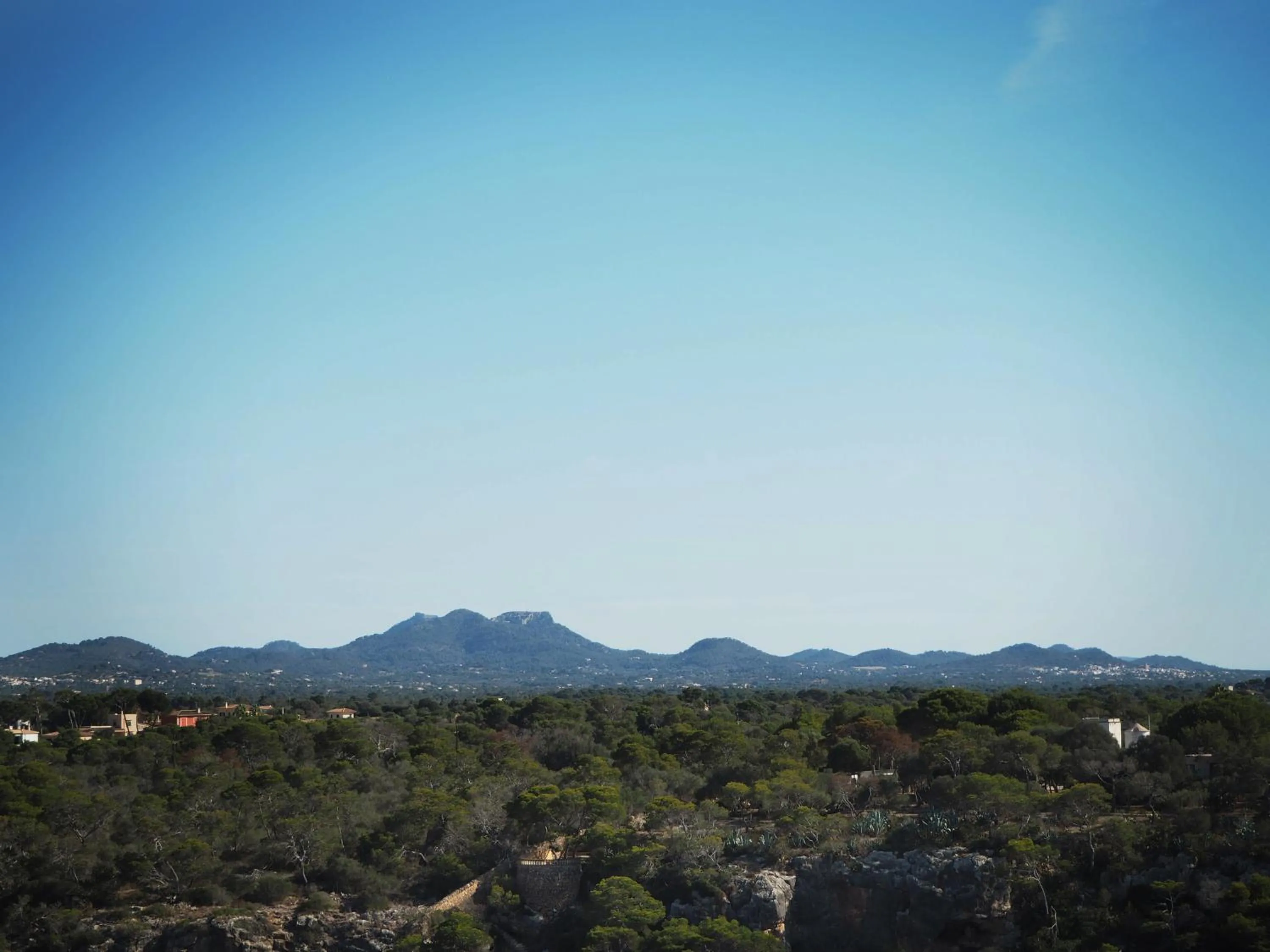 Mountain view in Hotel Rocamar