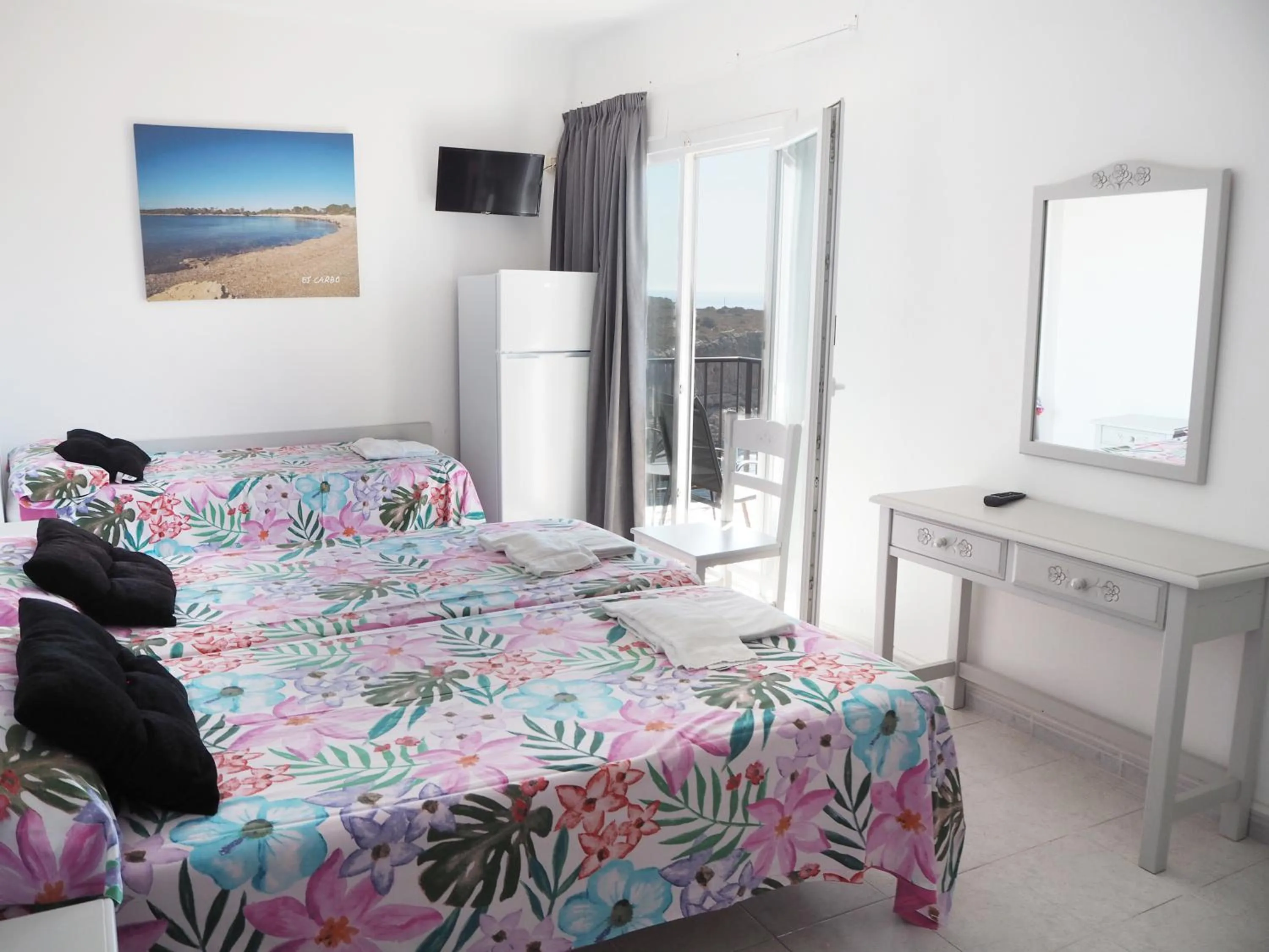 Bedroom, Bed in Hotel Rocamar