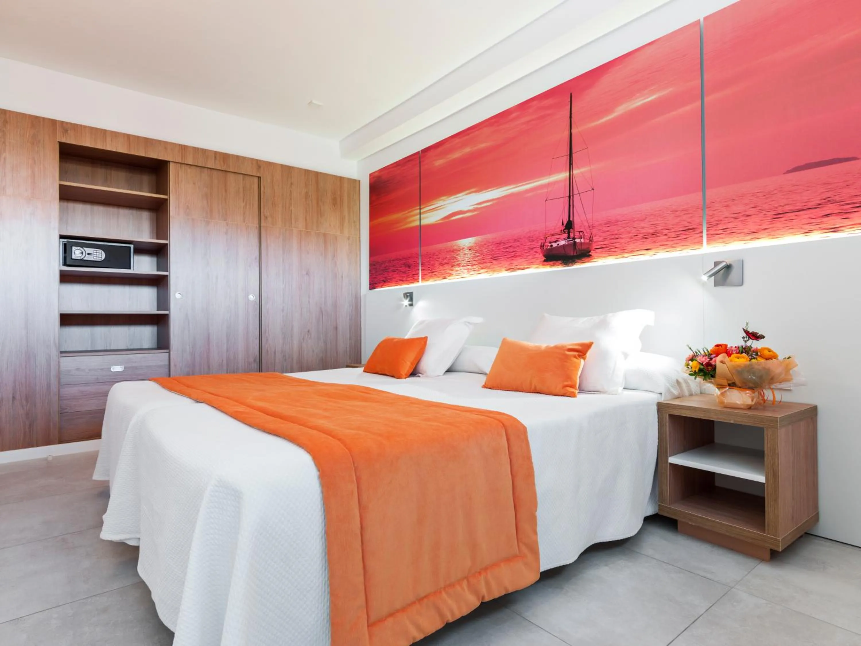 Bed in Playas Ca's Saboners