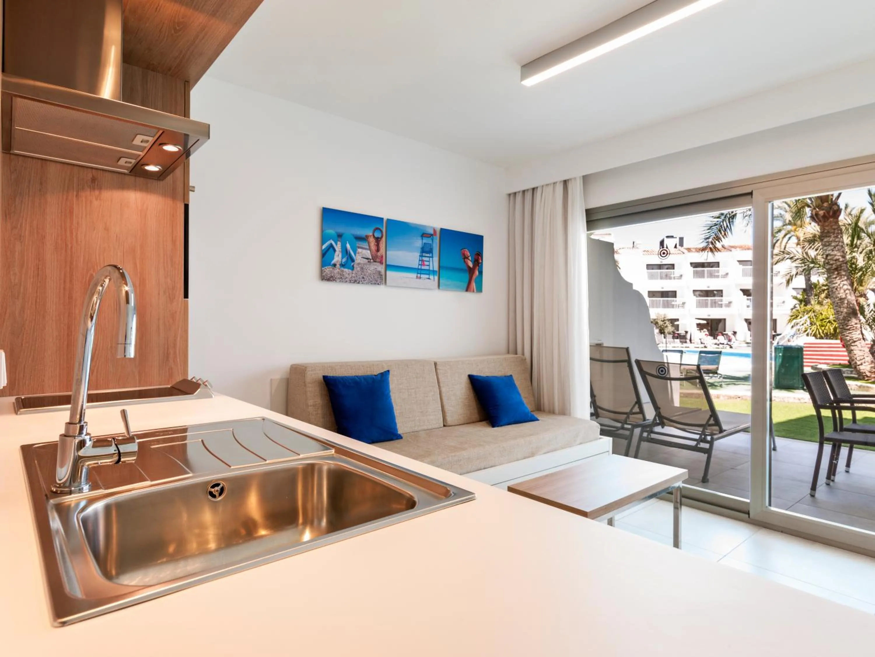 Kitchen or kitchenette in Playas Ca's Saboners