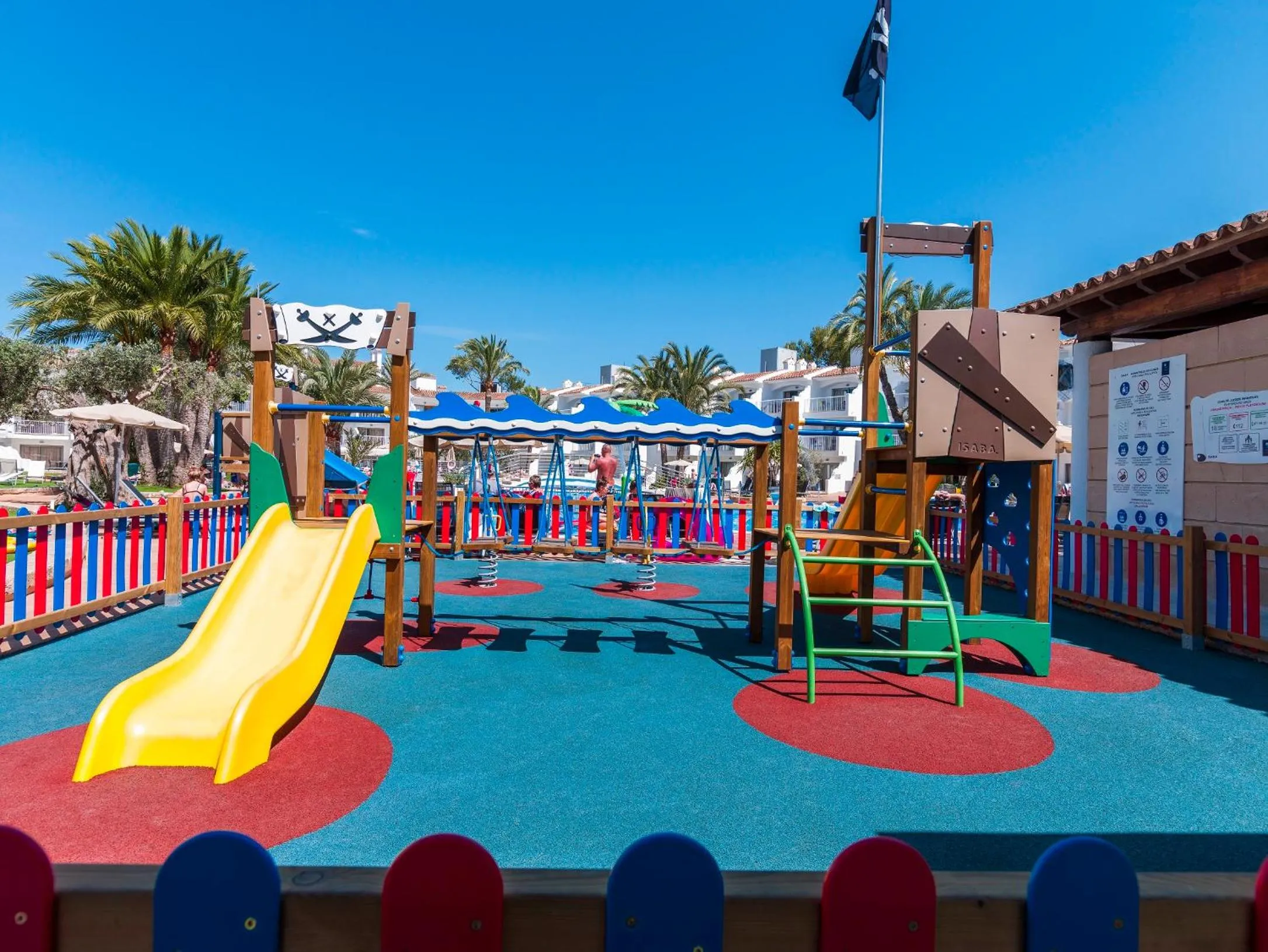 Children play ground in Playas Ca's Saboners