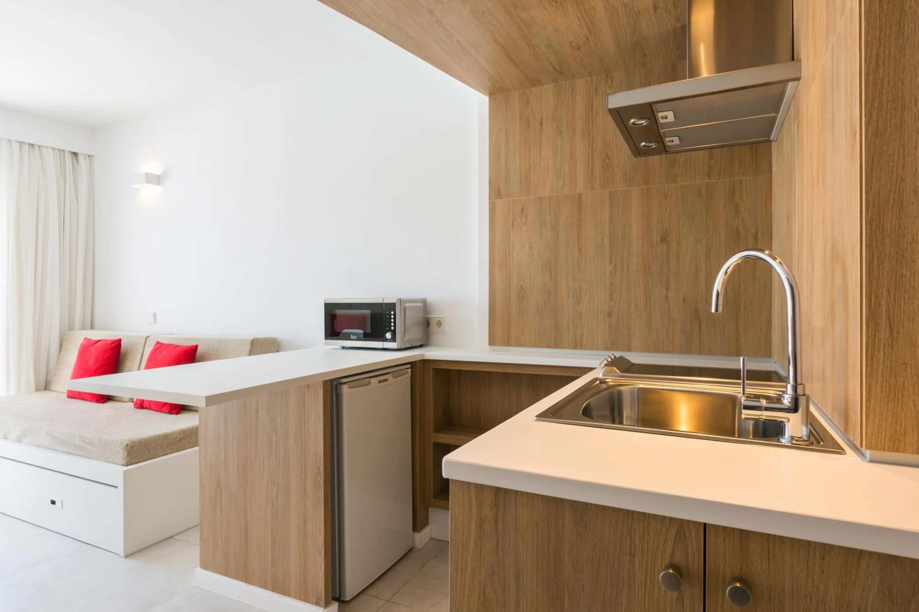 Kitchen or kitchenette in Playas Ca's Saboners