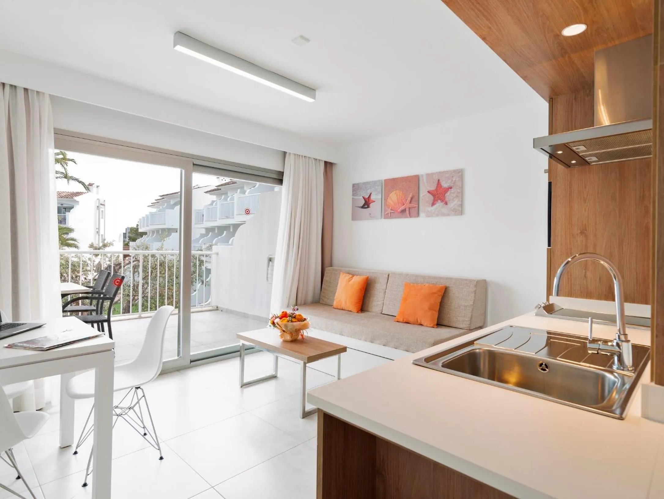 Kitchen or kitchenette in Playas Ca's Saboners