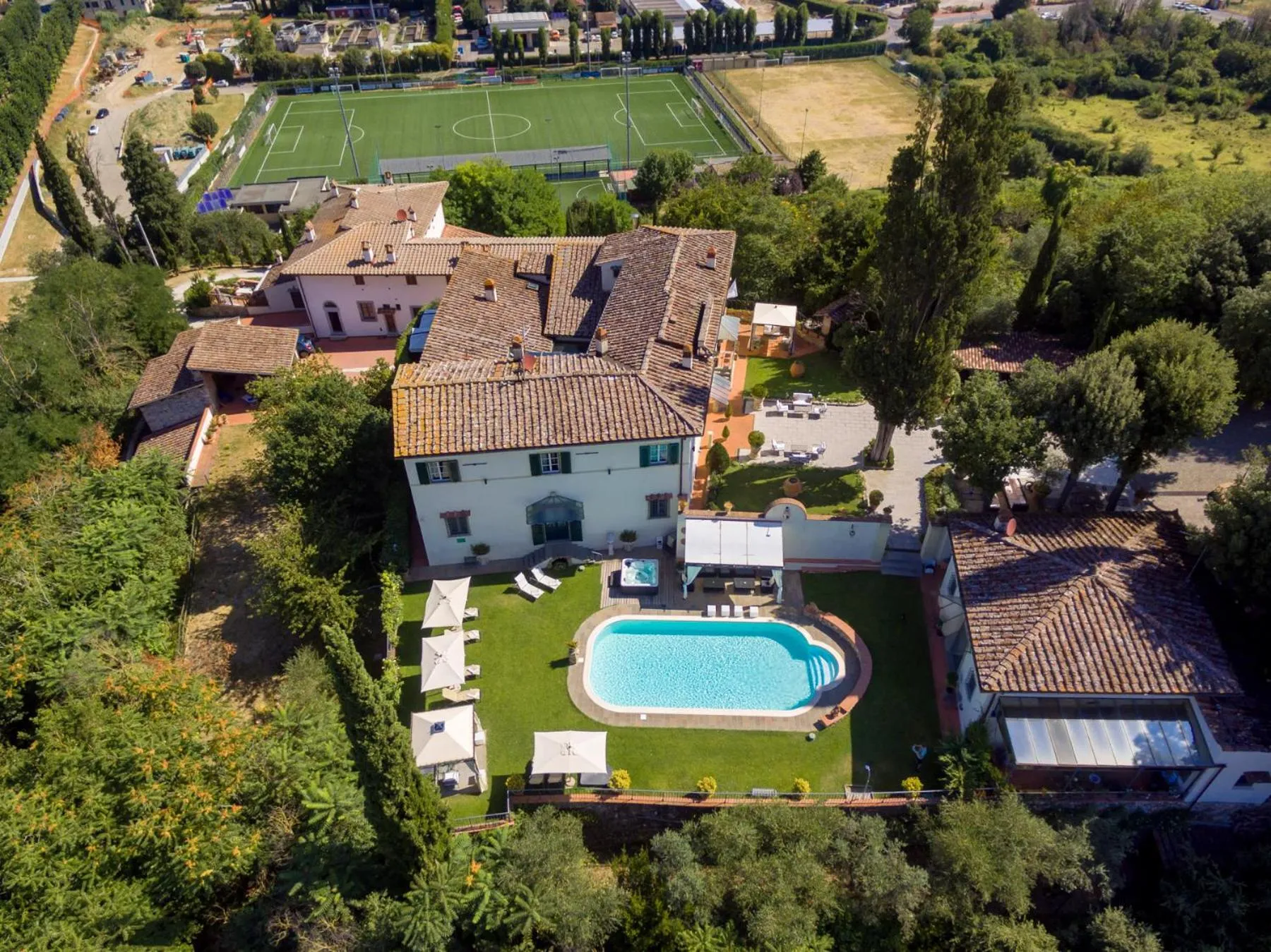 Garden in Villa Il Sasso - Dimora d'Epoca