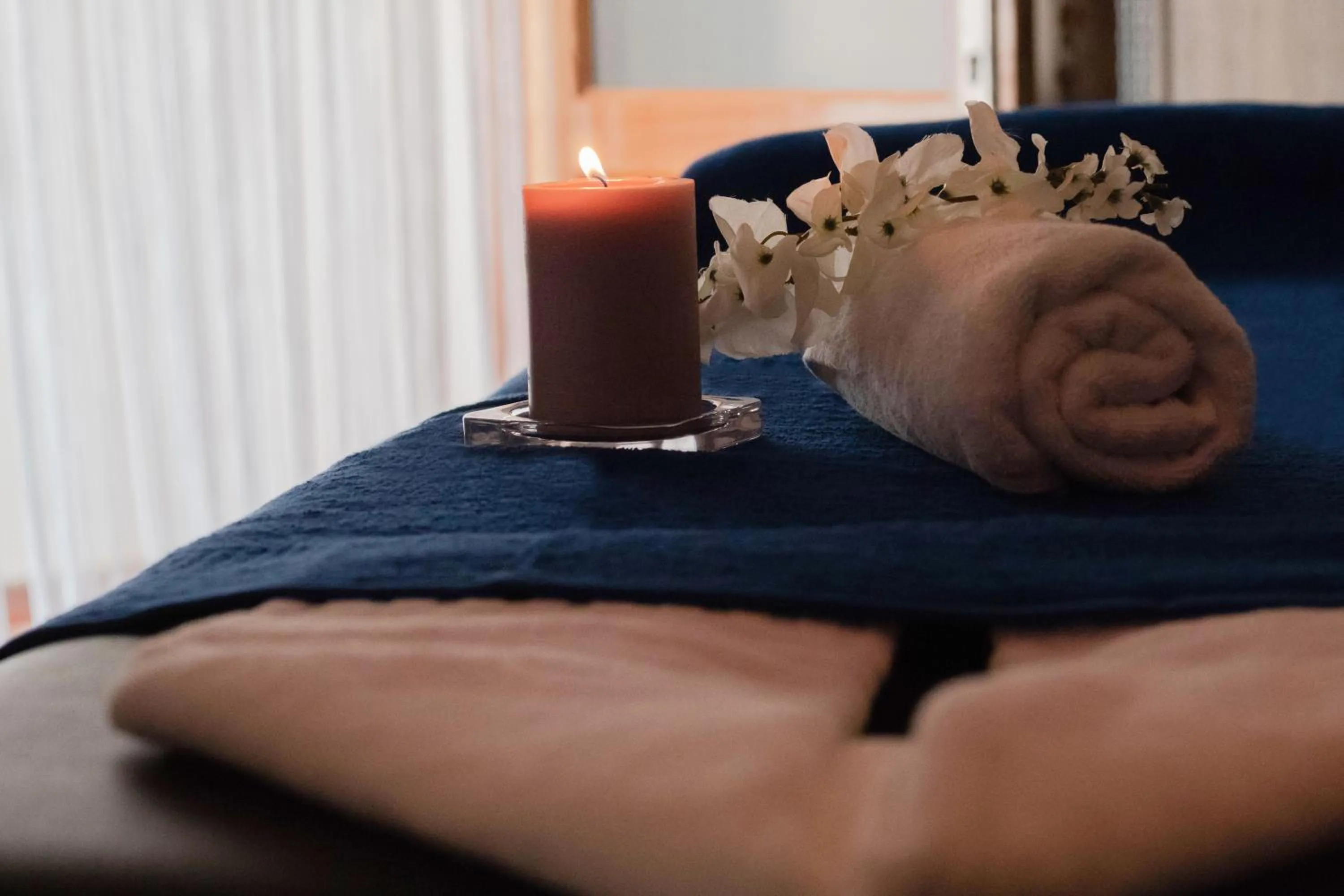 Bed in Bungalows Parque Bali con AIRE ACONDICIONADO
