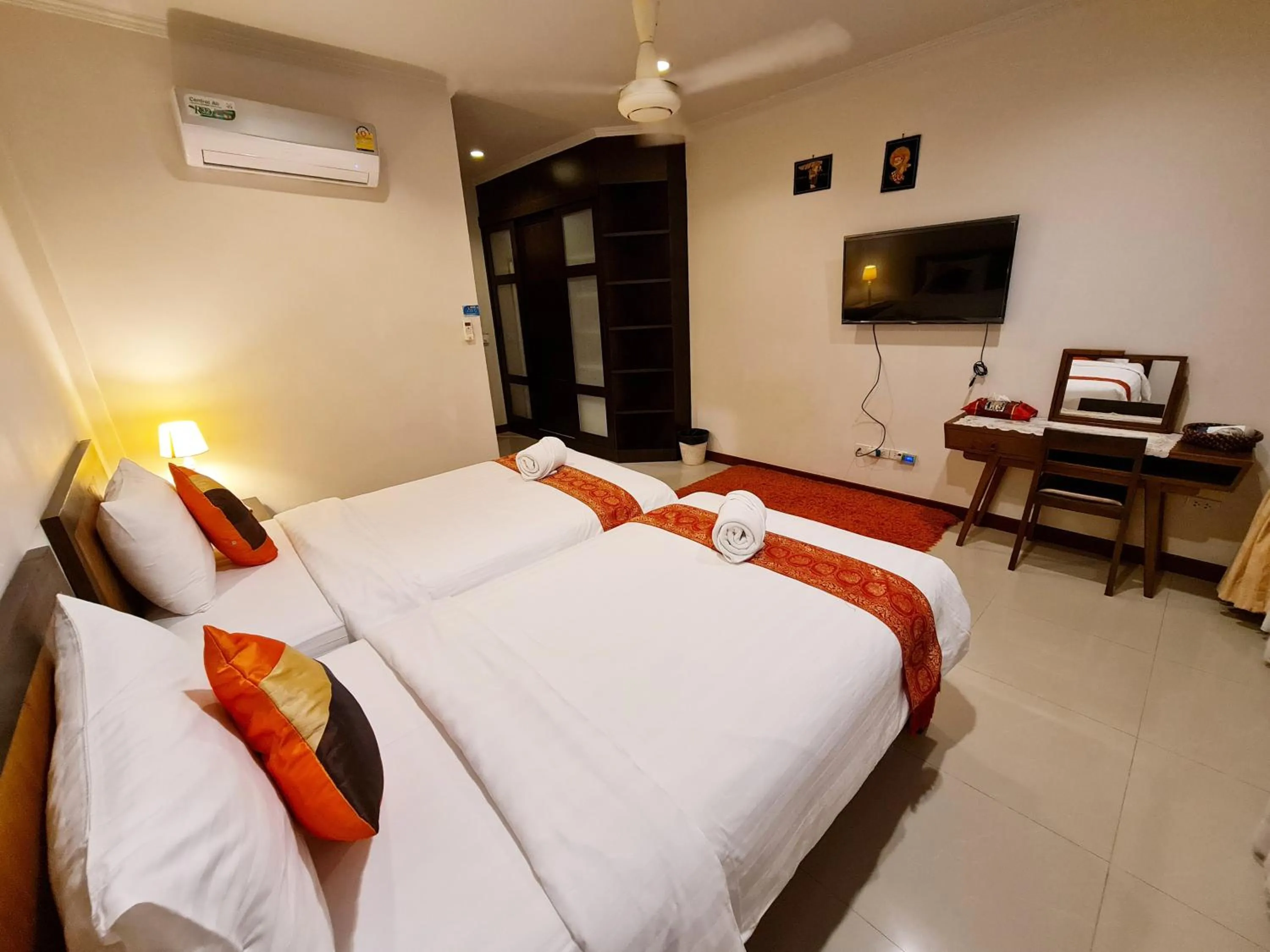 Bedroom, Bed in ทิวาพูลวิลล่า หัวหิน Thiva Pool Villa Hua Hin