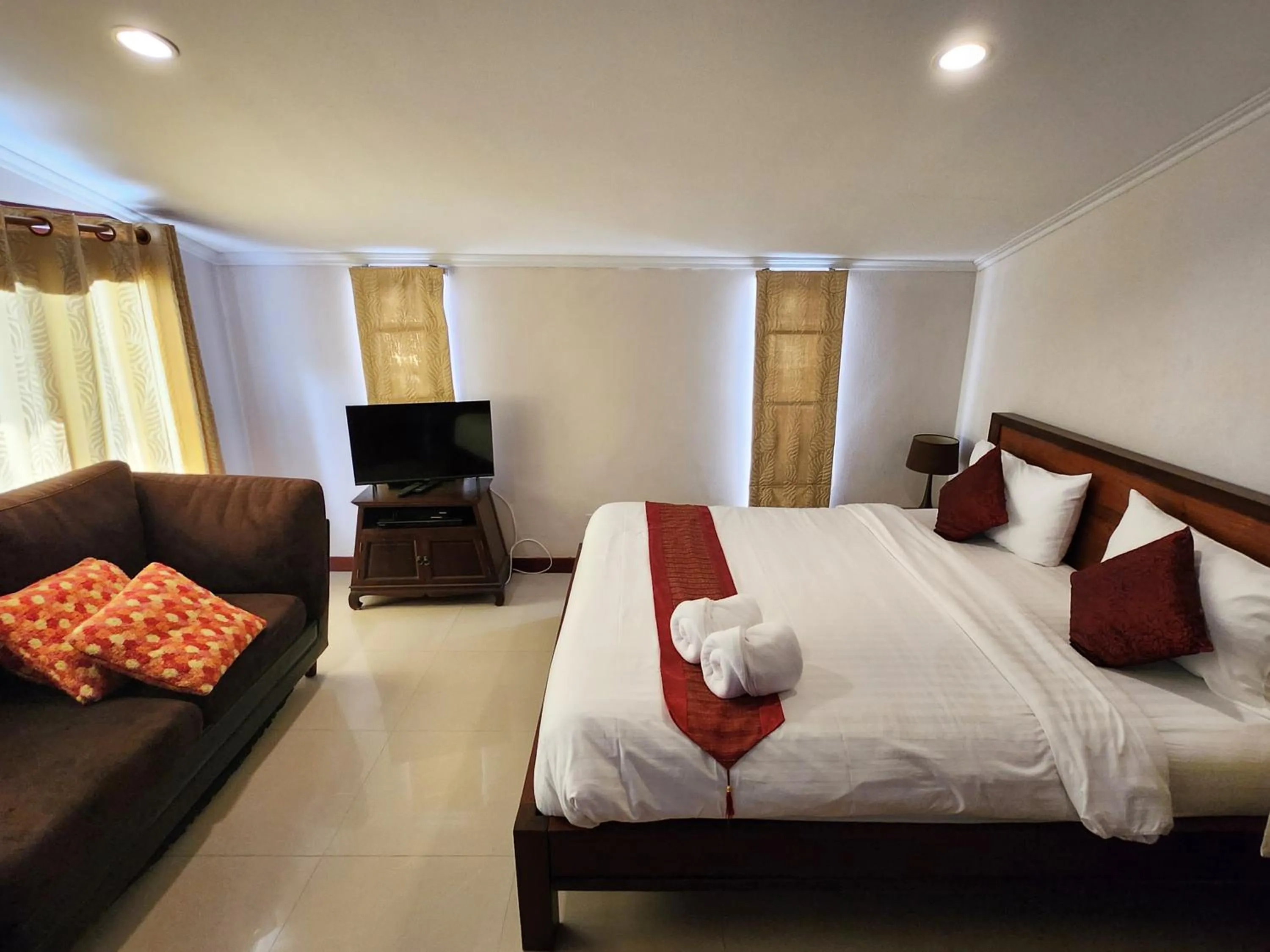 Bedroom, Bed in ทิวาพูลวิลล่า หัวหิน Thiva Pool Villa Hua Hin