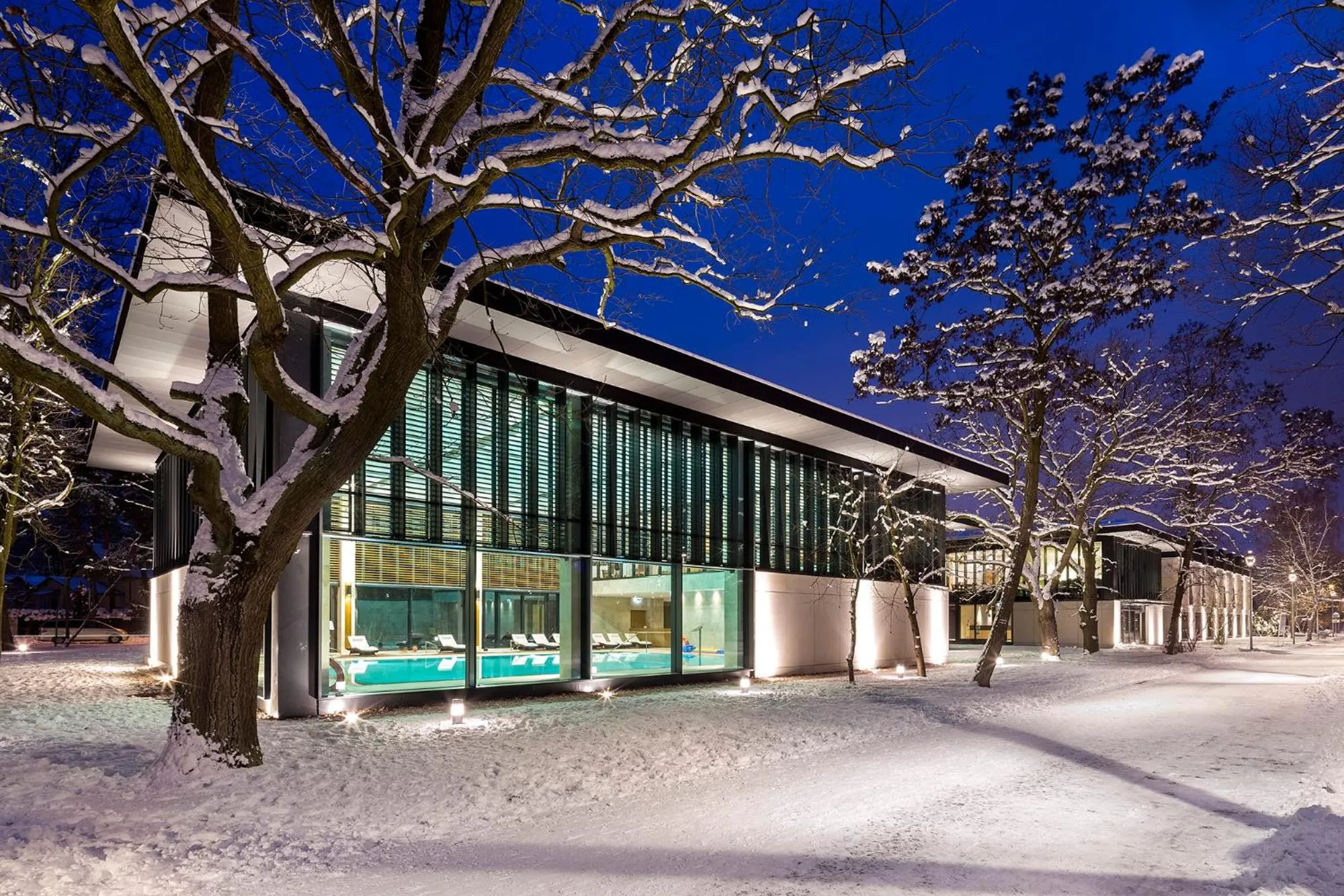 Pool view in Eva Park Life & Spa