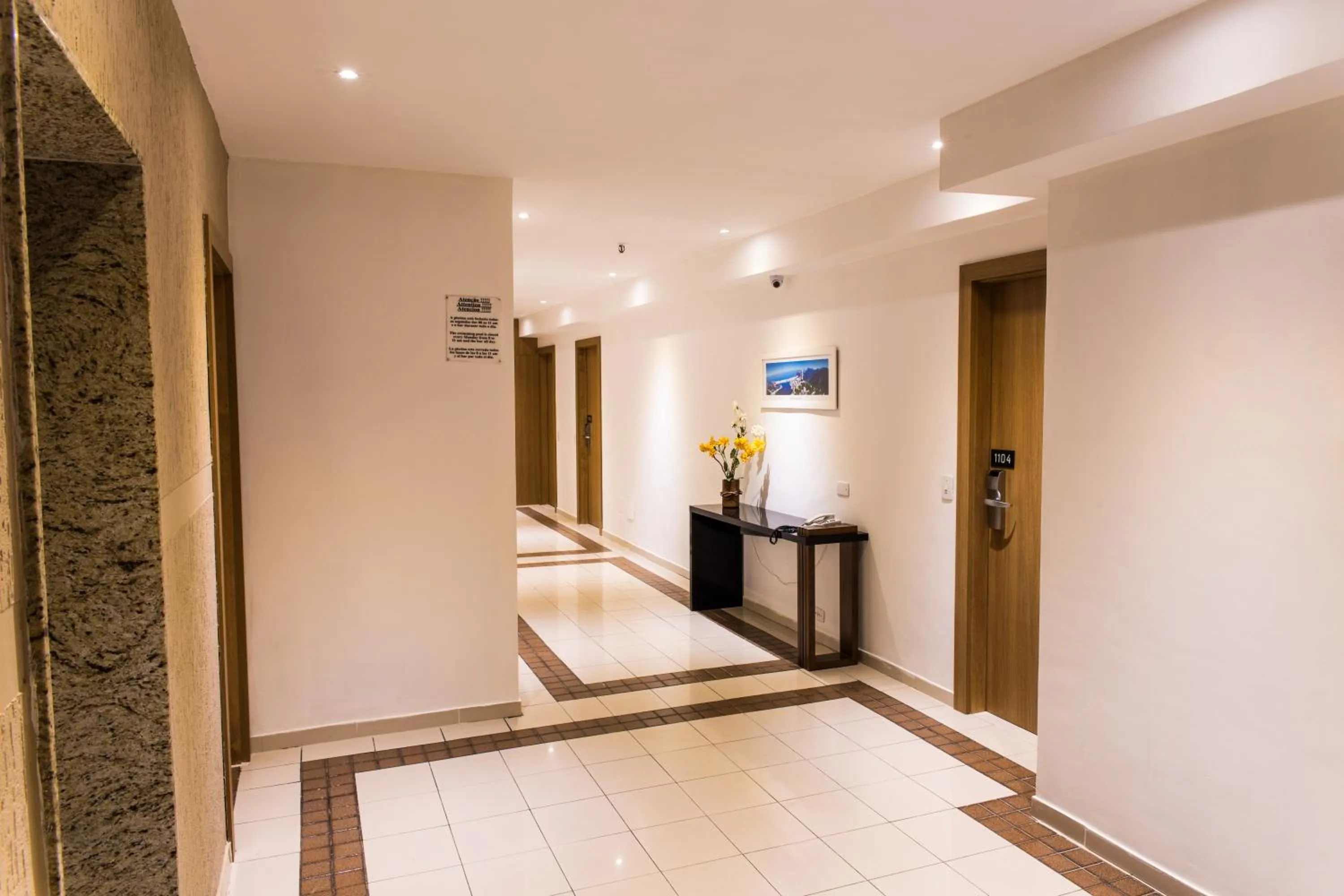 Decorative detail in Atlantis Copacabana Hotel