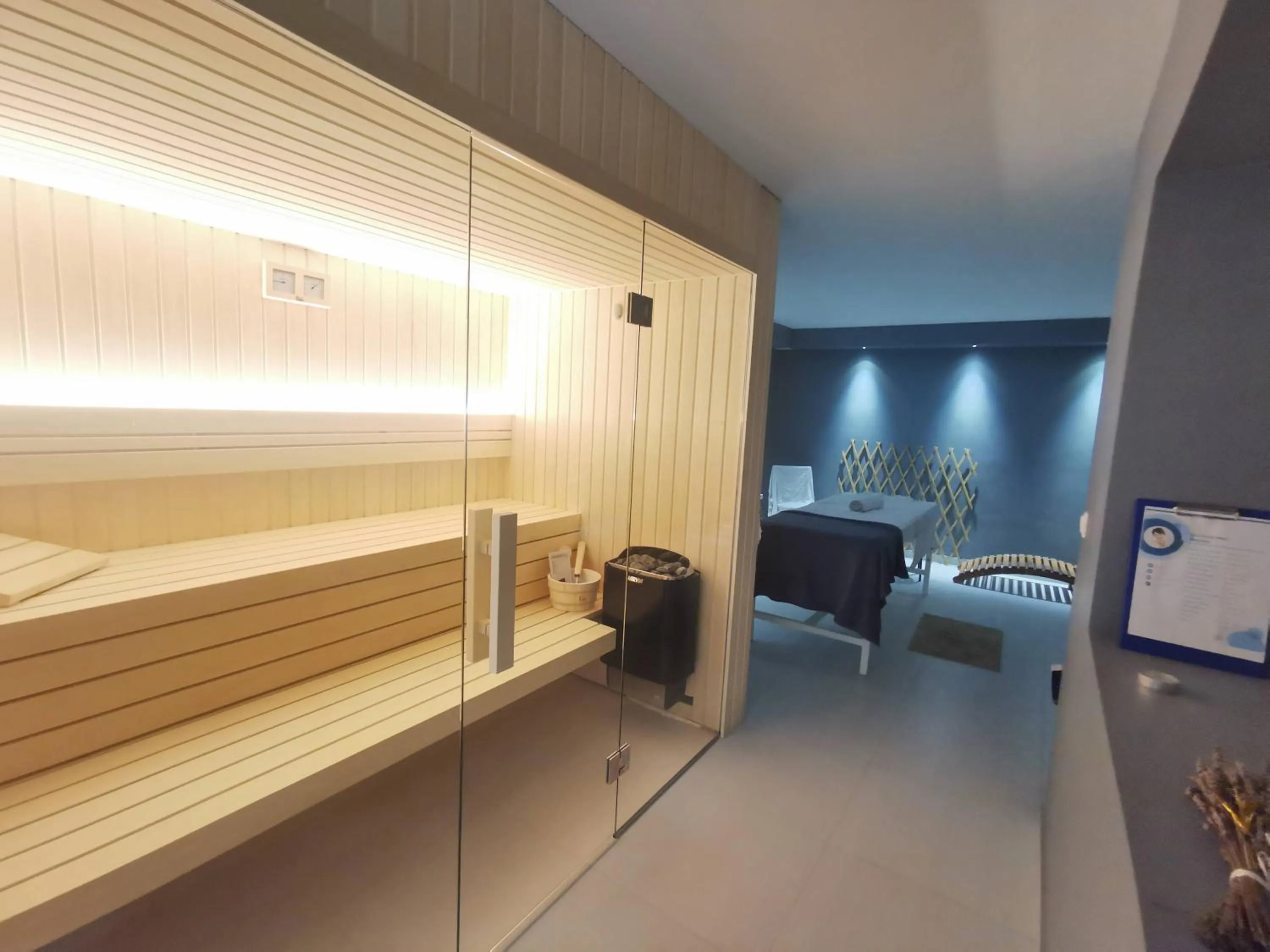 Sauna, Bed in Stella Mare Eco Boutique House