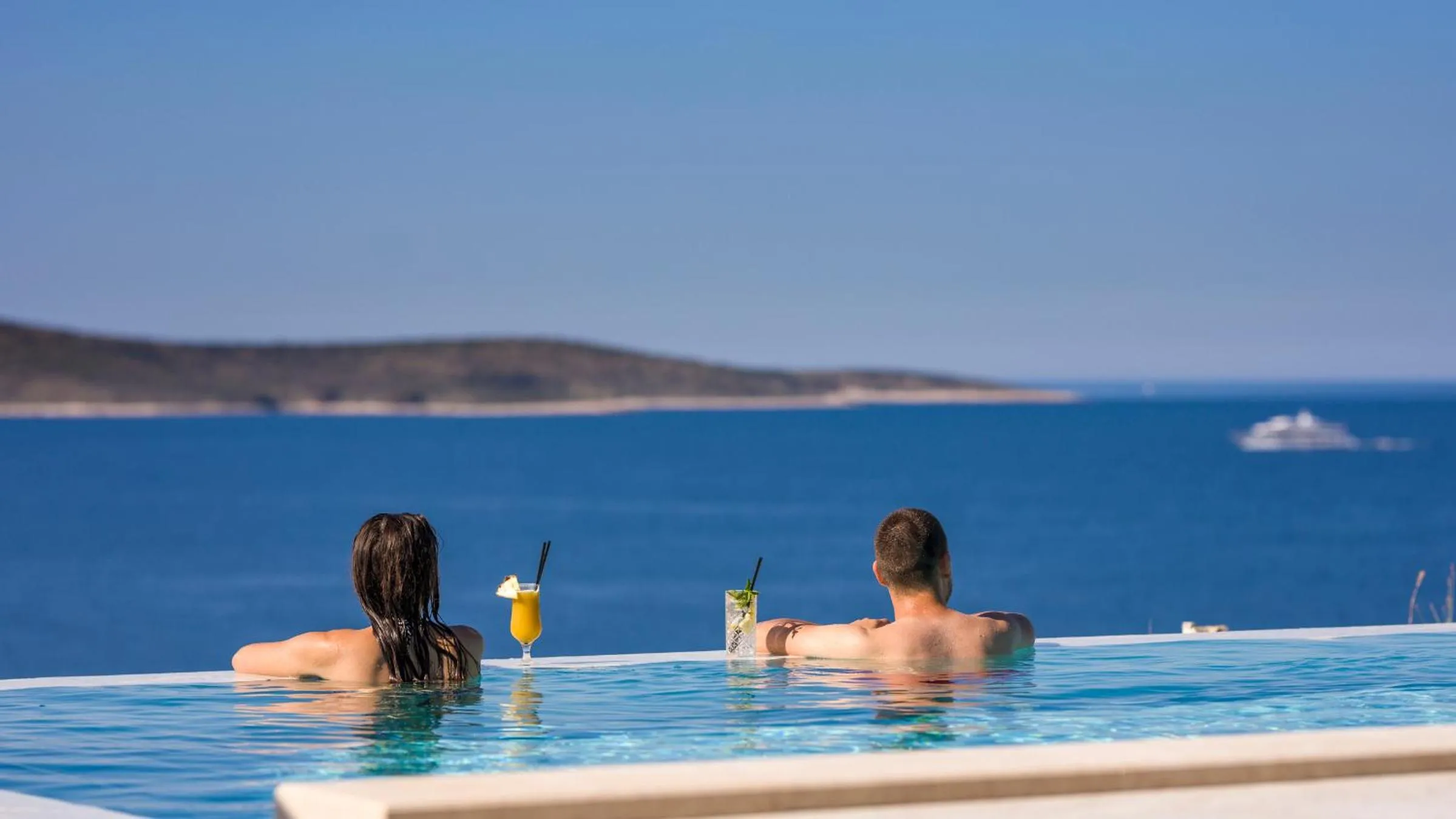 Swimming pool in Stella Mare Eco Boutique House