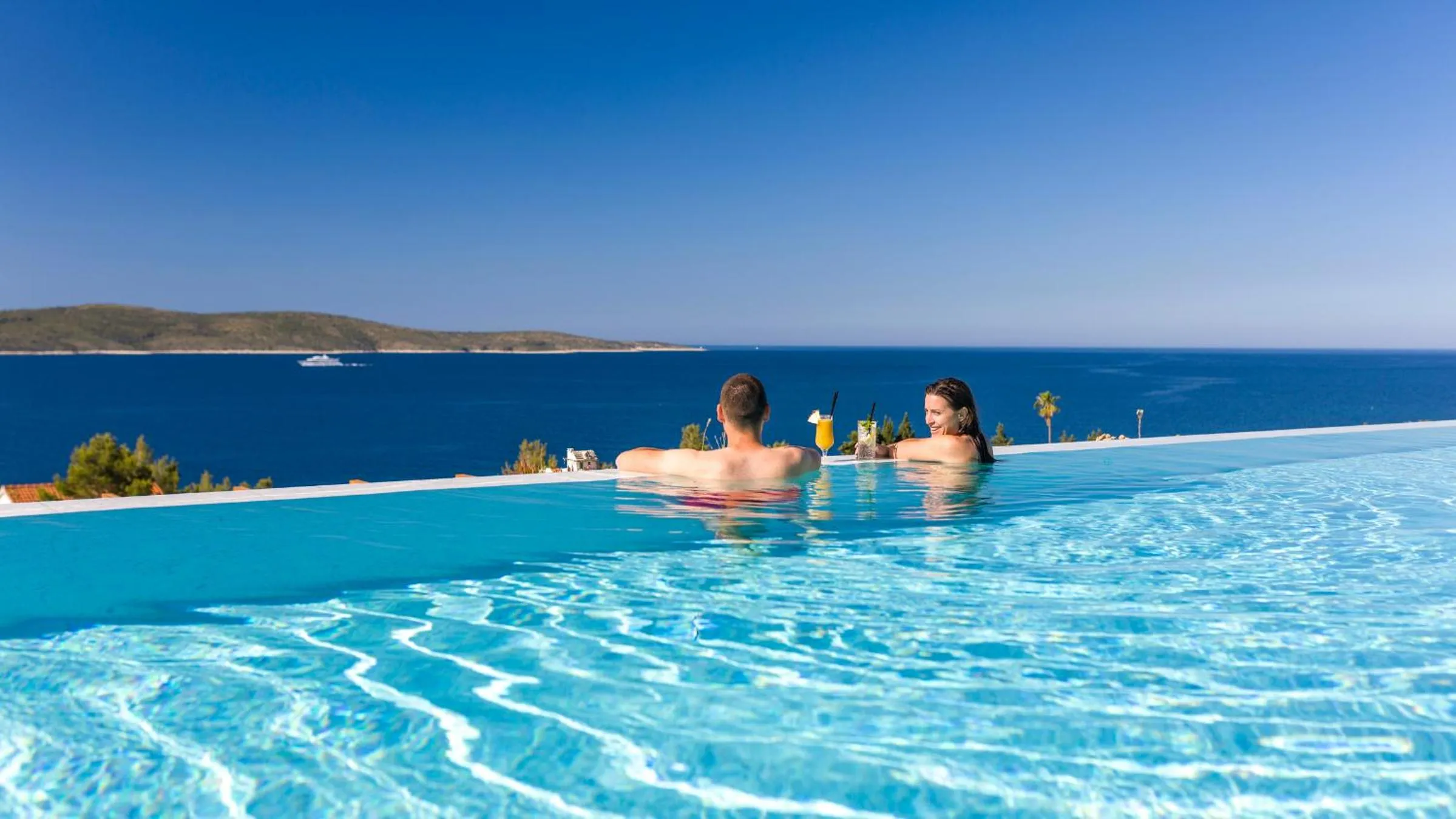 Swimming pool in Stella Mare Eco Boutique House