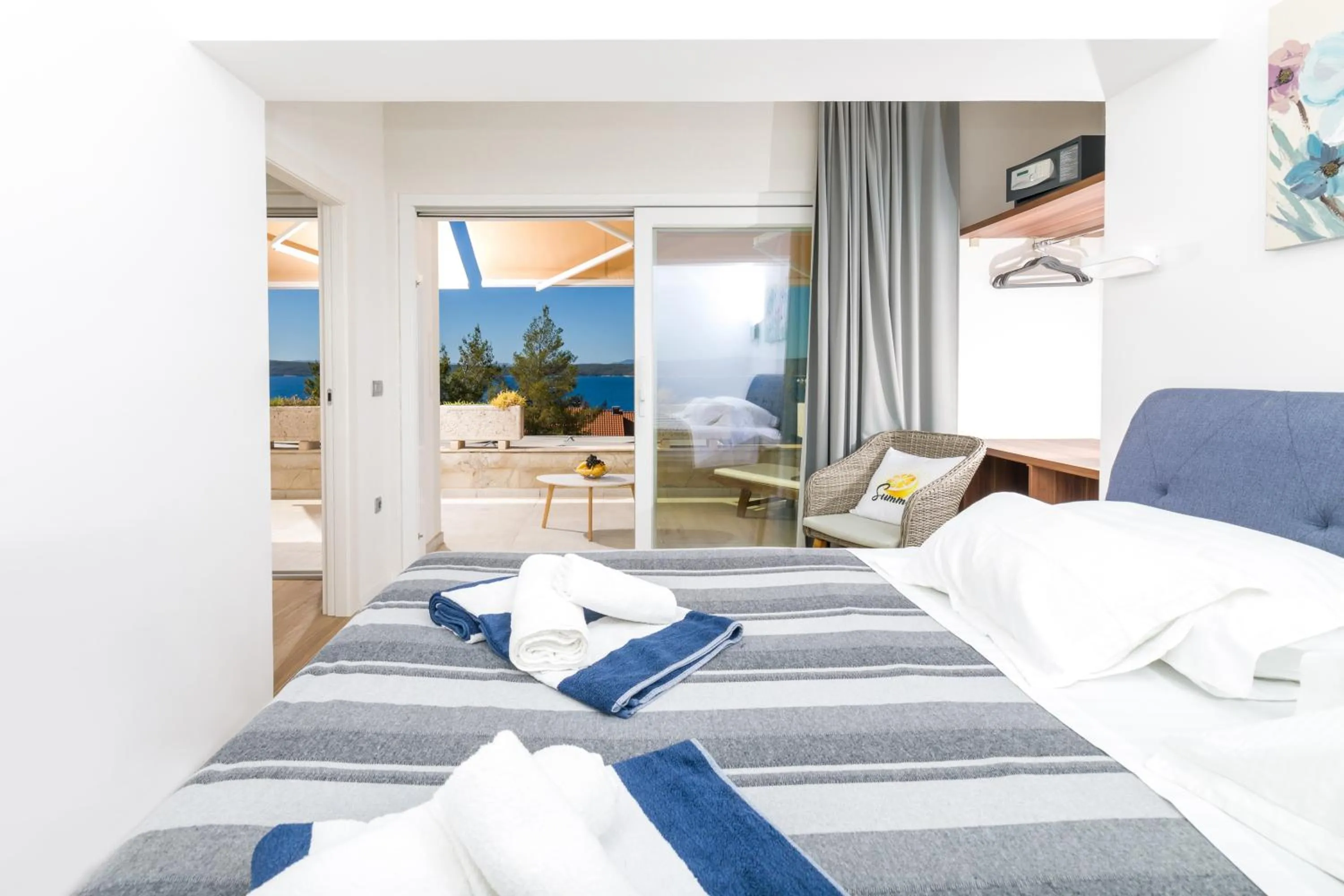 Bed in Stella Mare Eco Boutique House