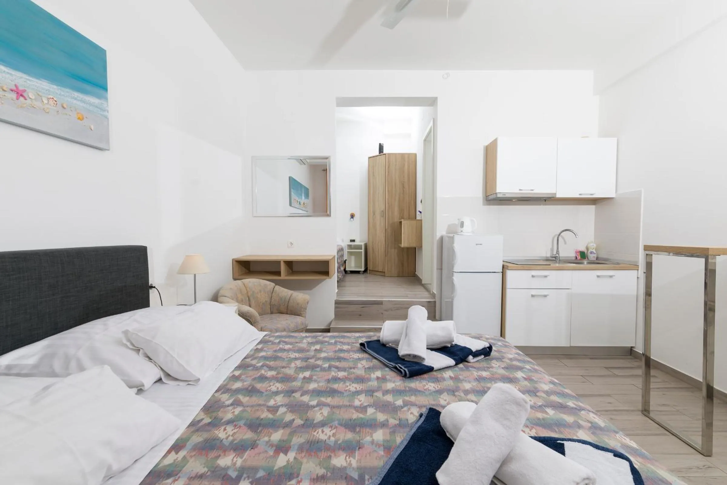 Bed in Stella Mare Eco Boutique House