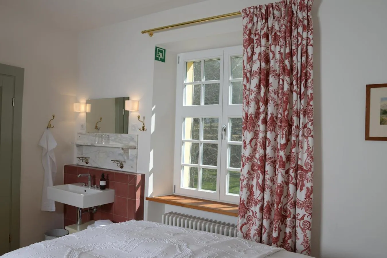 Bathroom, Bed in Fischerhaus