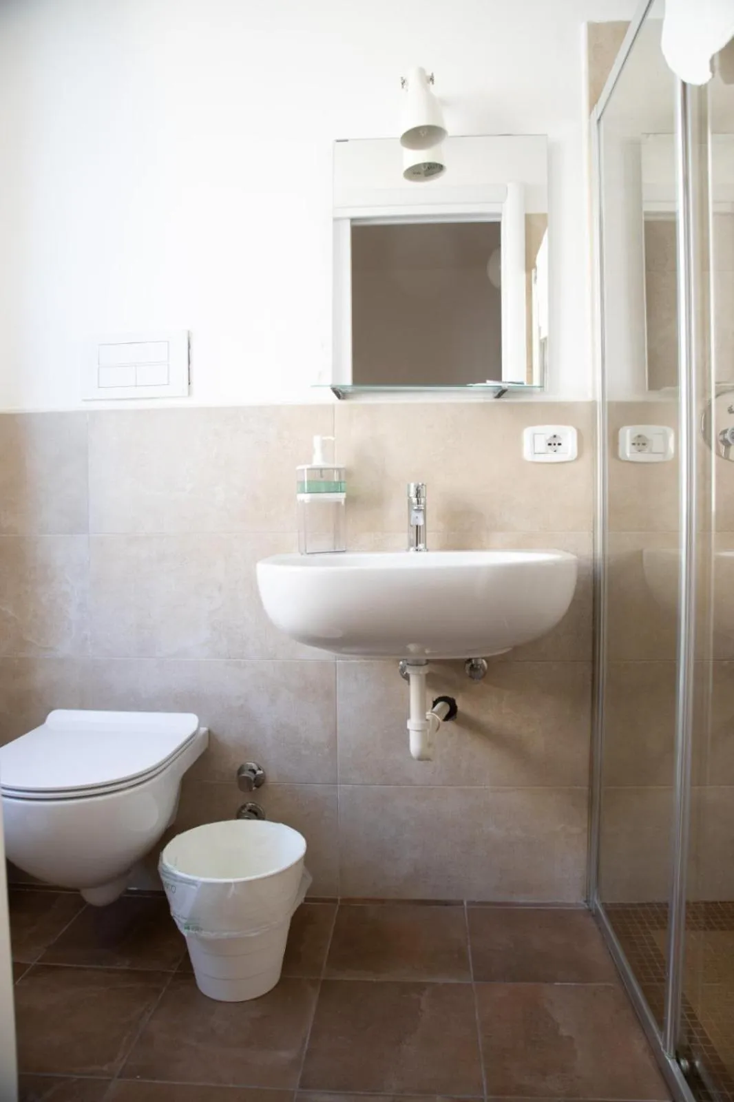 Bathroom in La Vispa Teresa zona ospedale