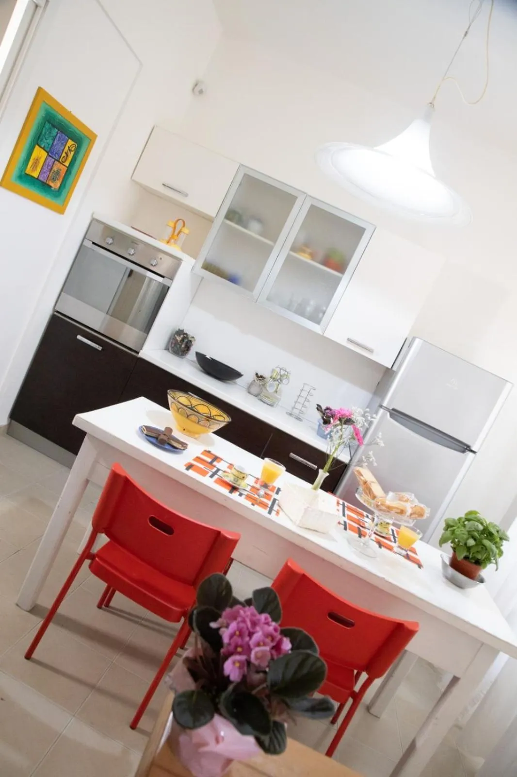 Family in La Vispa Teresa zona ospedale