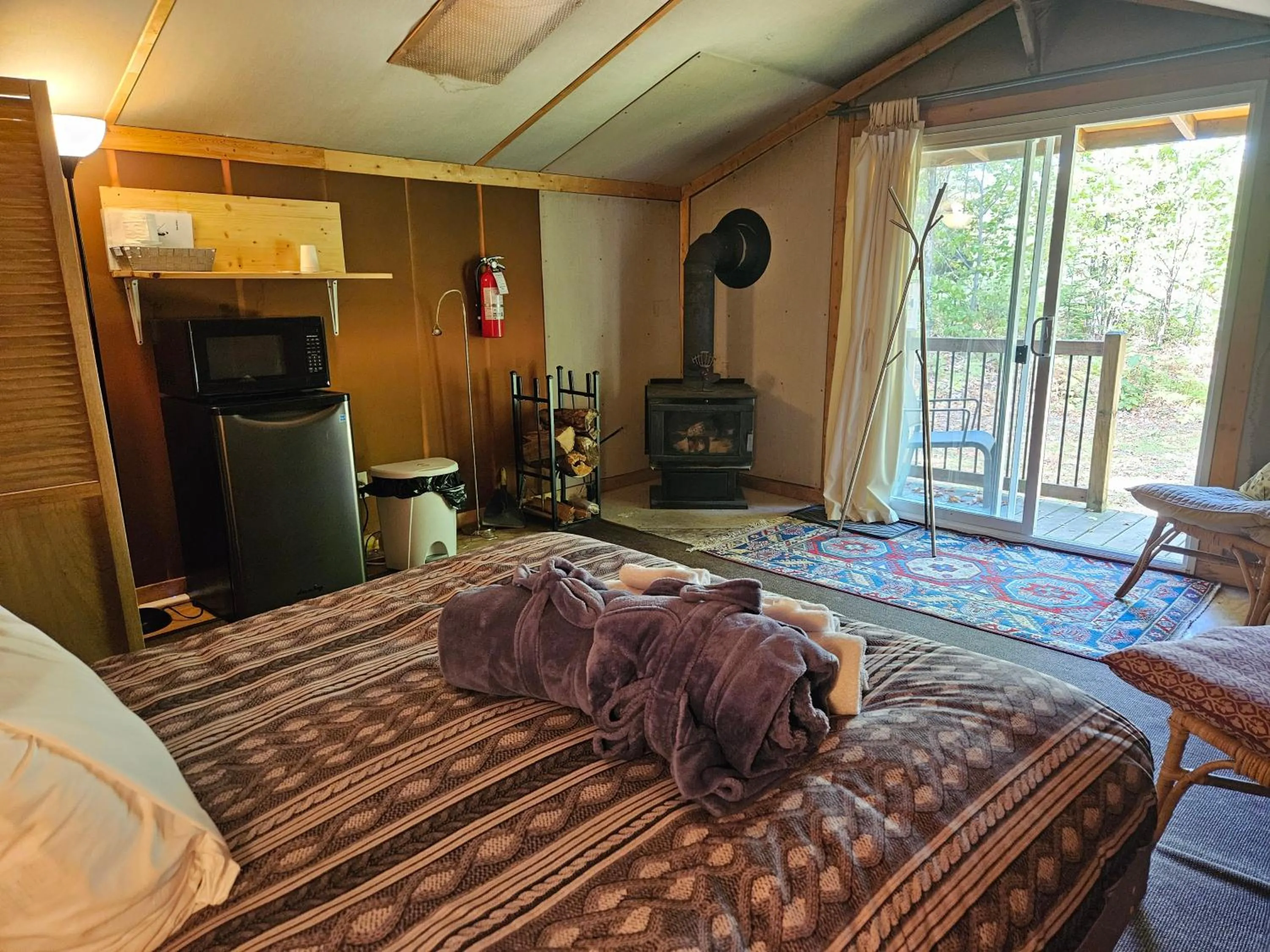 Bedroom, Bed in Éco Spa Highland