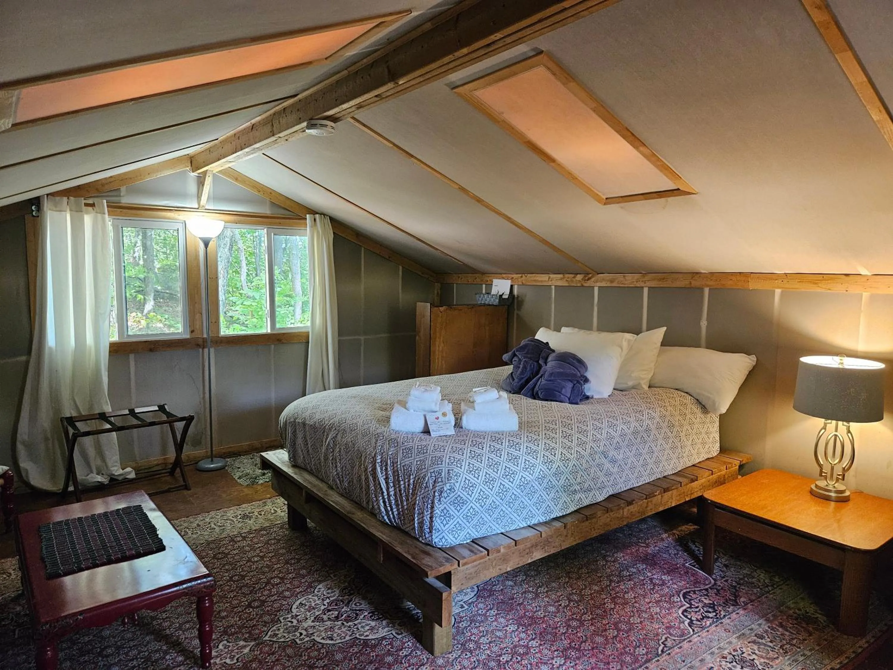 Bedroom, Bed in Éco Spa Highland