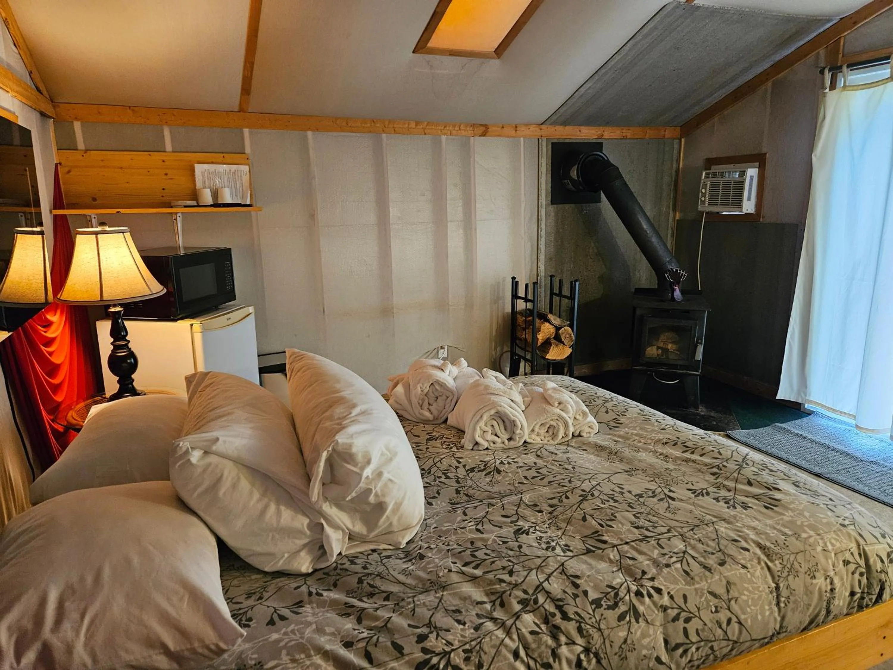 Bed in Éco Spa Highland