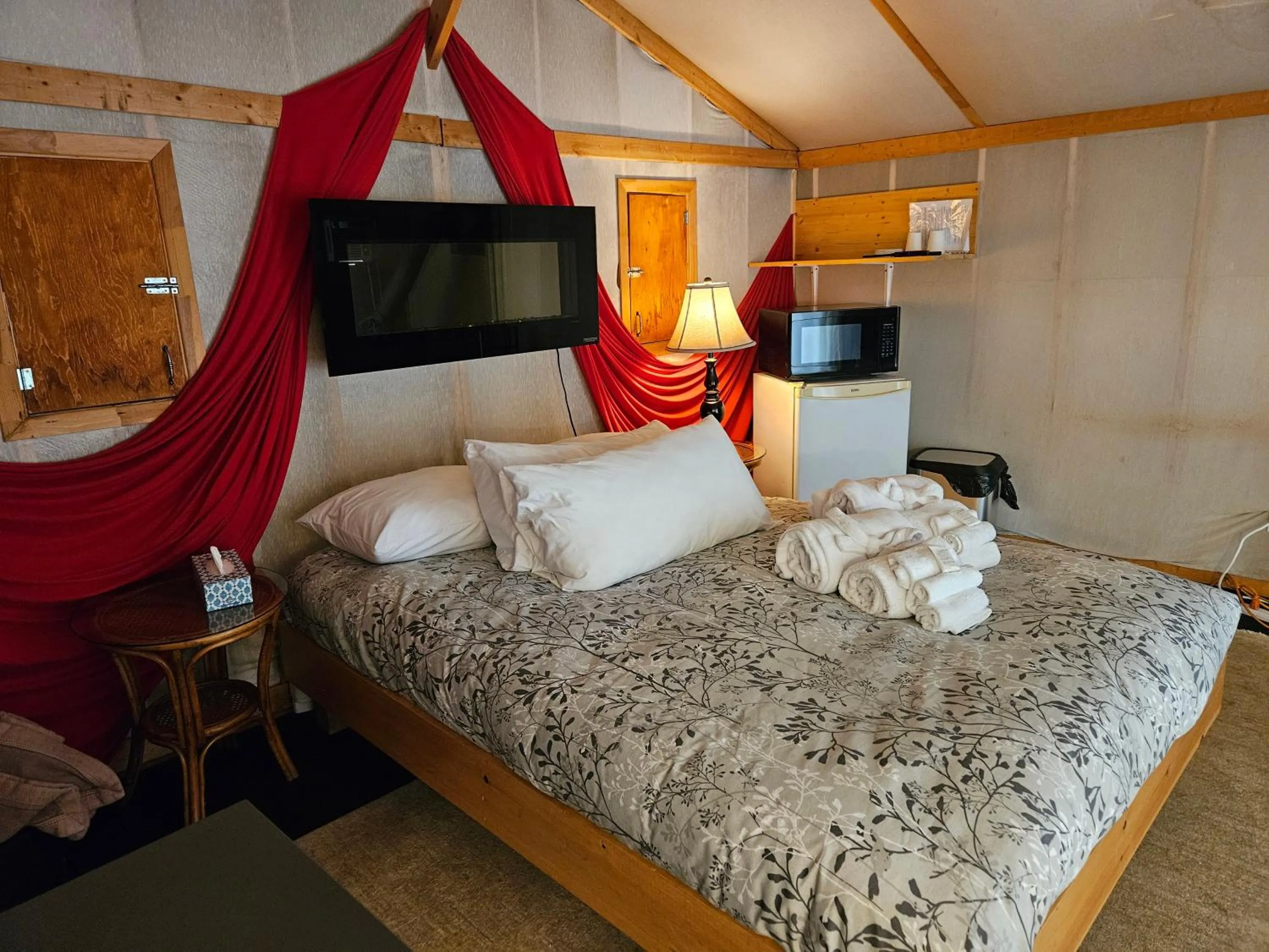 Bed in Éco Spa Highland