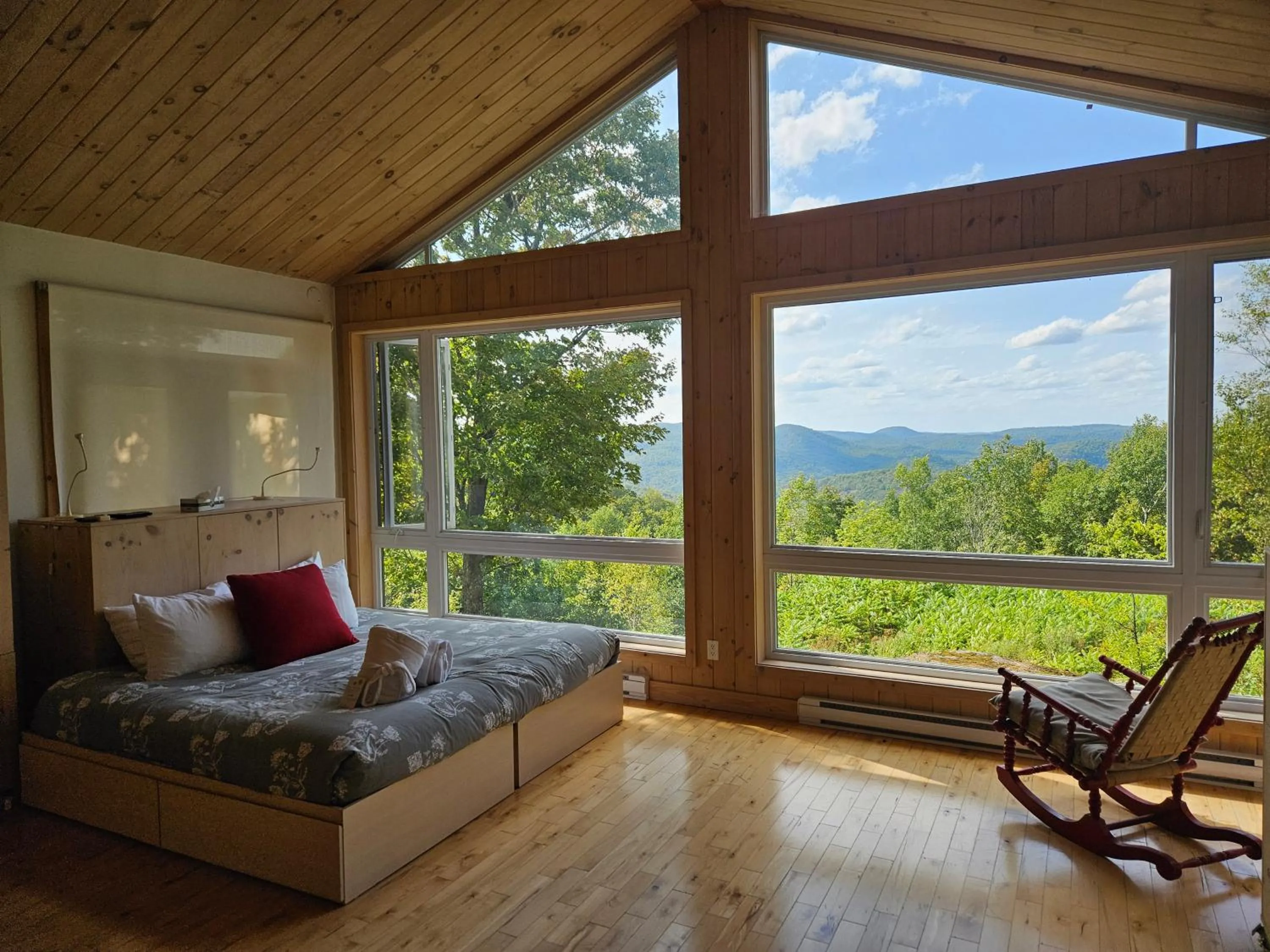 Bed in Éco Spa Highland