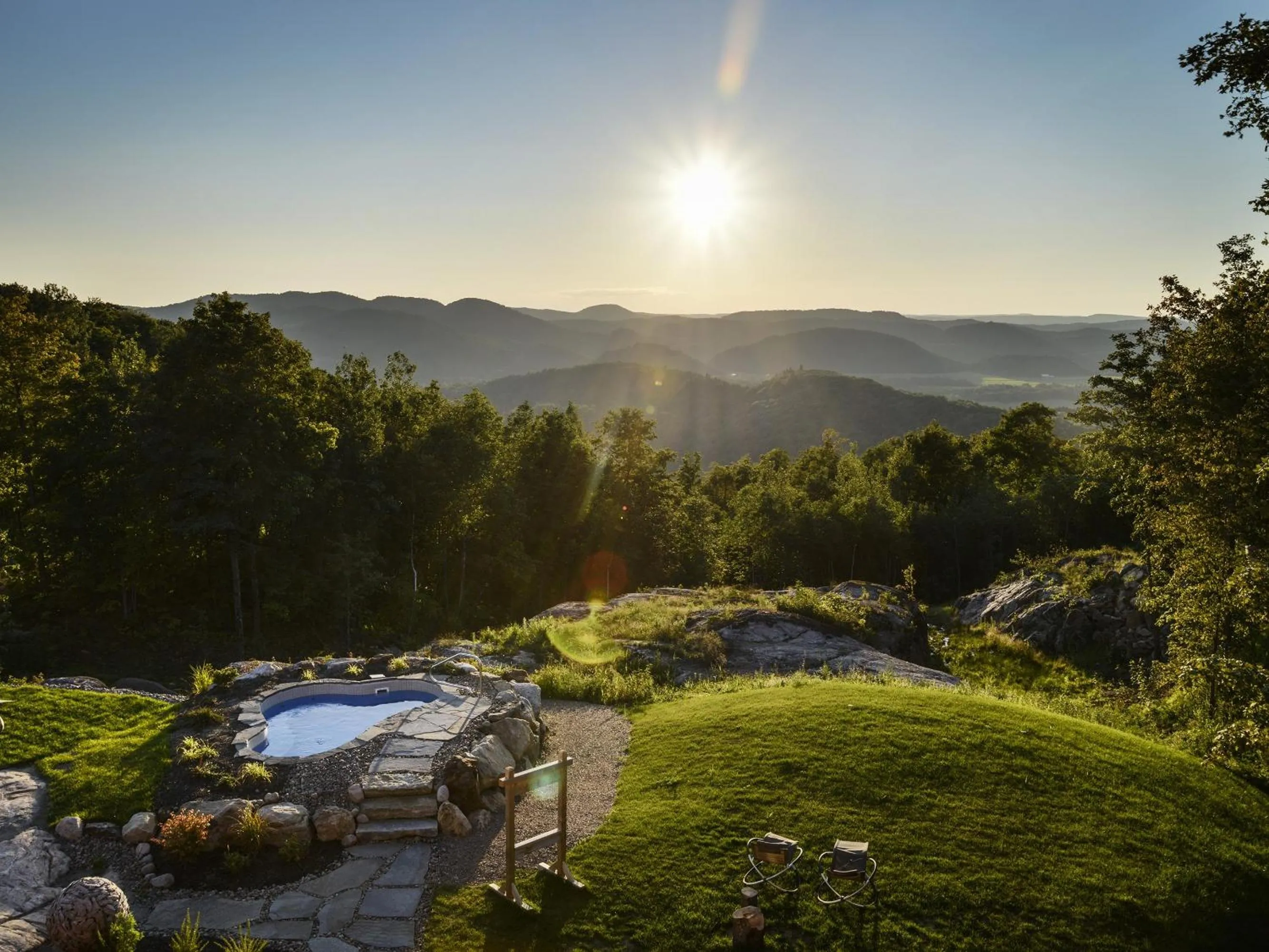 View (from property/room) in Éco Spa Highland