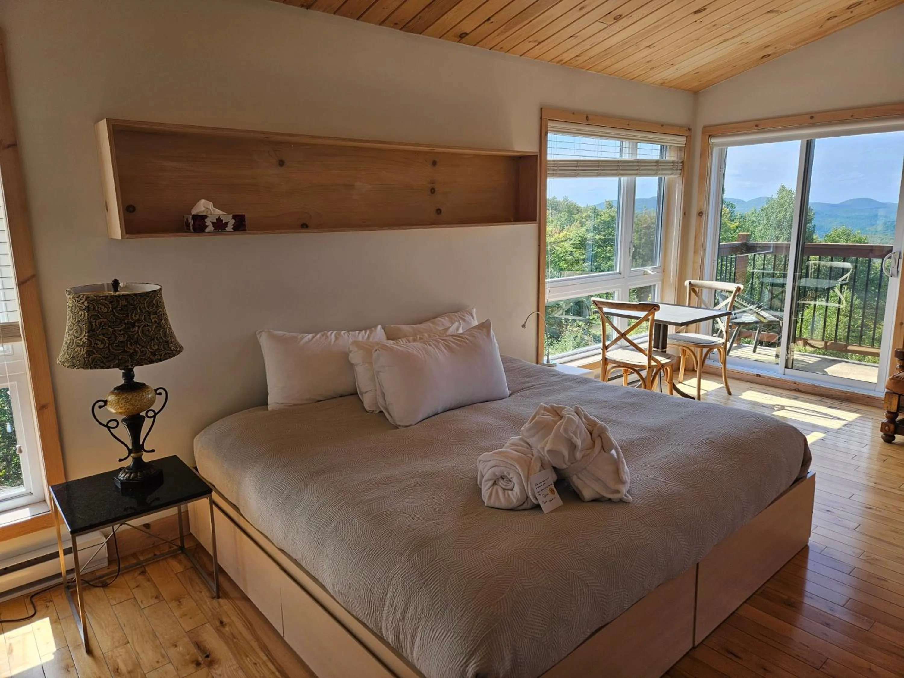 Bedroom, Bed in Éco Spa Highland