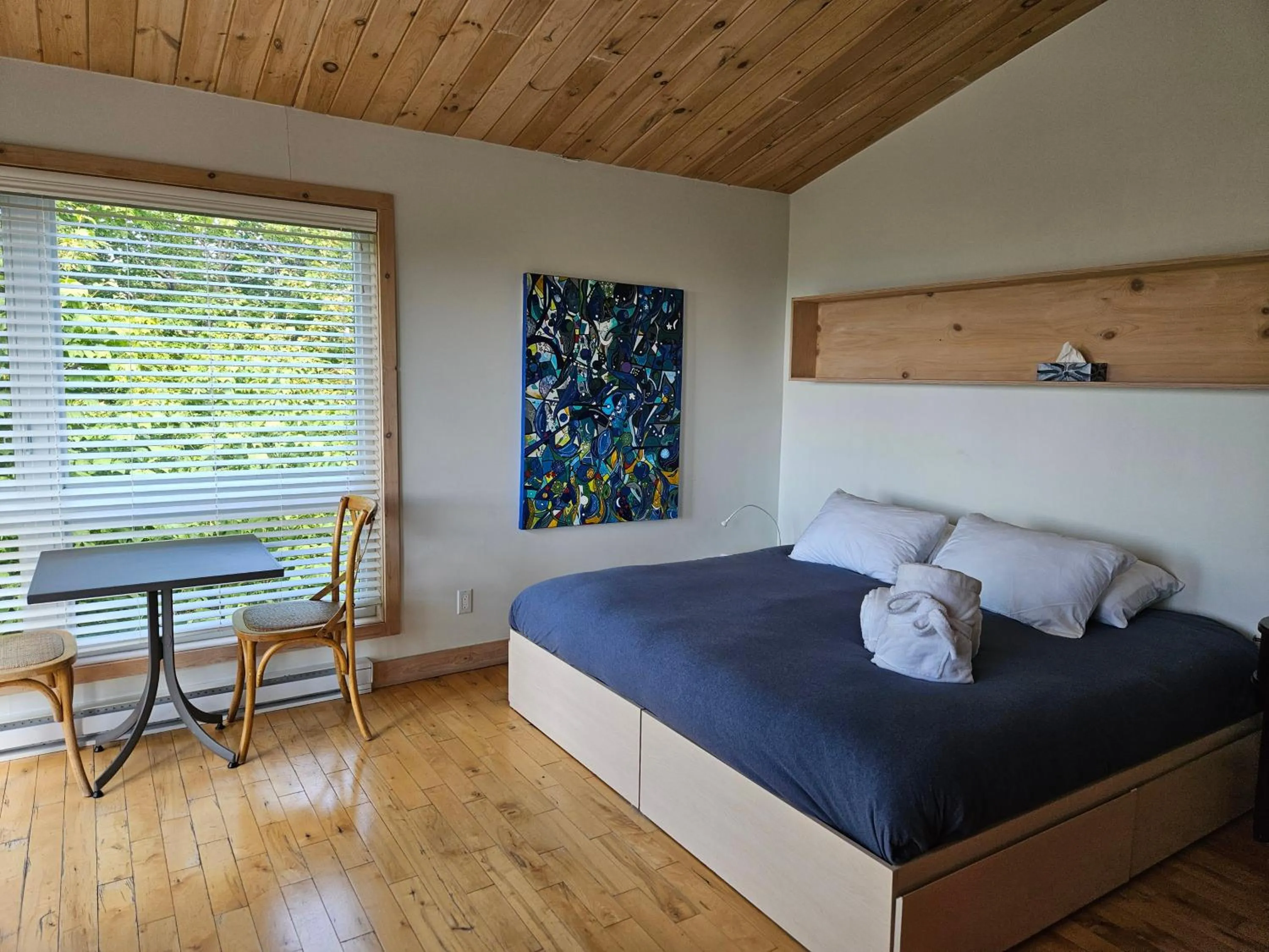 Bed in Éco Spa Highland