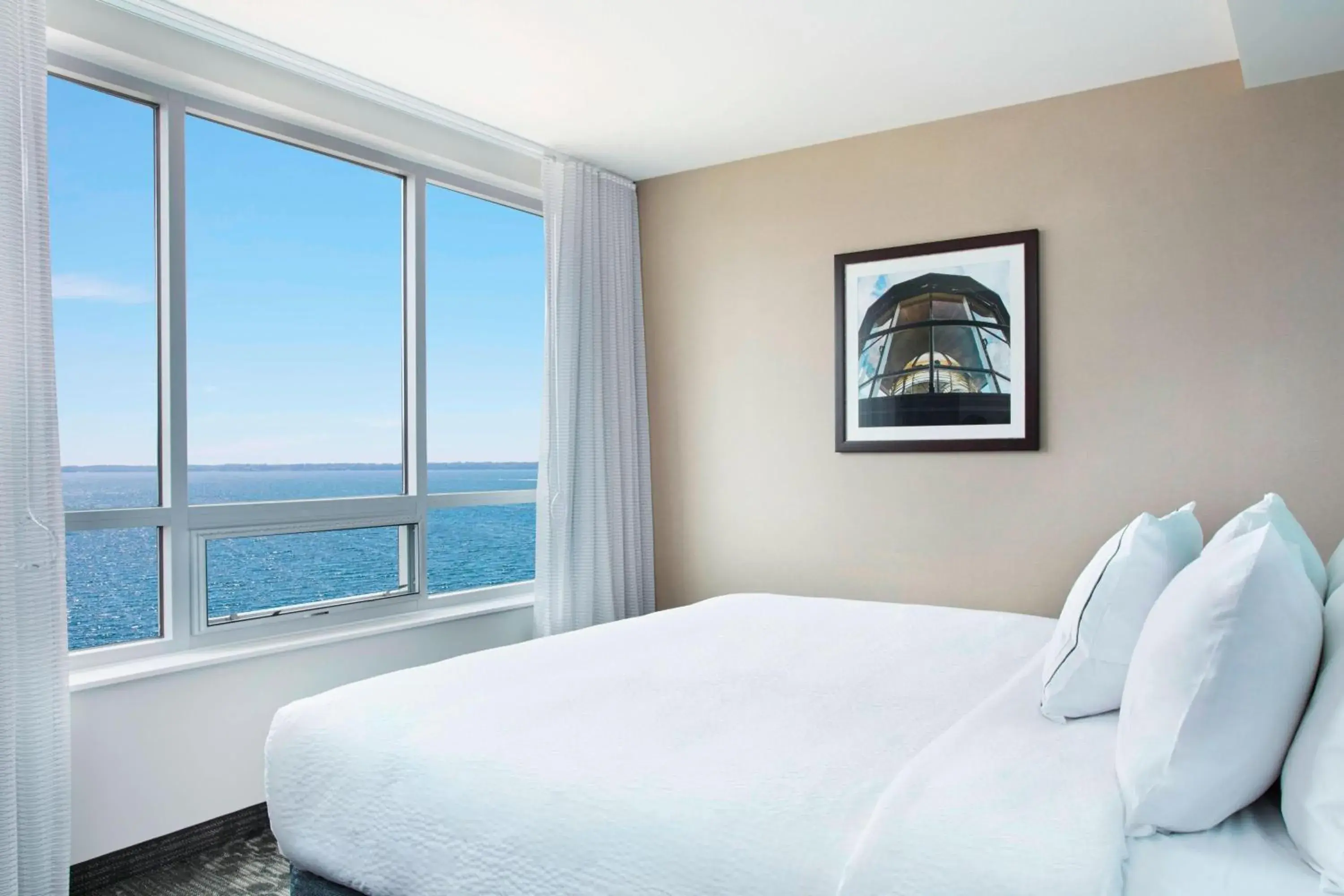 Junior Suite, 1 King, Sofa bed, Bay view in Courtyard by Marriott Erie Bayfront Junior Suite, 1 King, Sofa bed, Bay view in Courtyard by Marriott Erie Bayfront