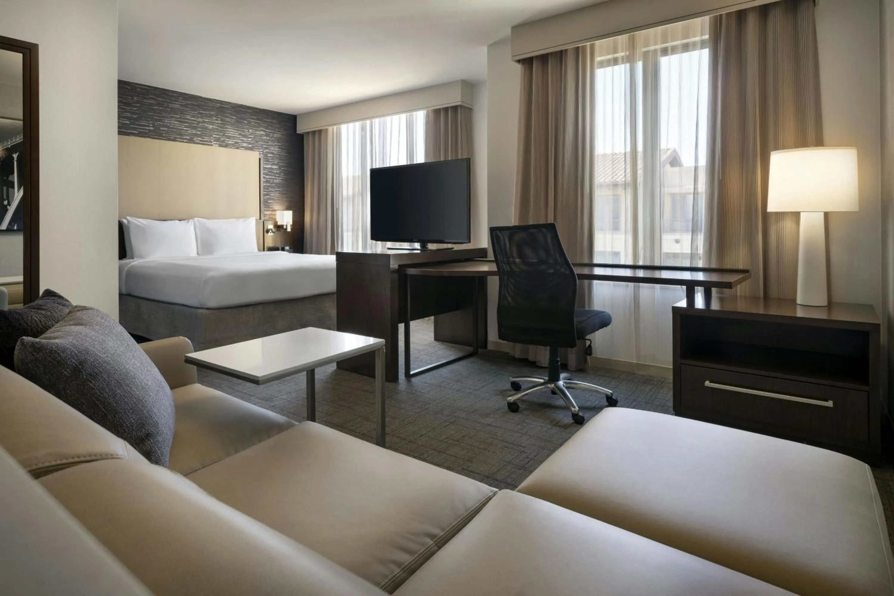 Bedroom, Bed in Residence Inn by Marriott Los Angeles Pasadena/Old Town