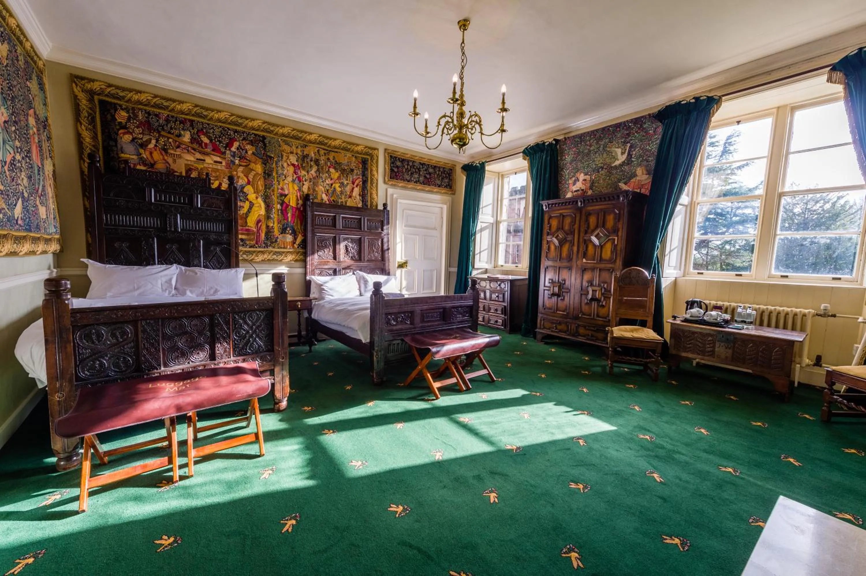 Bedroom in Appleby Castle