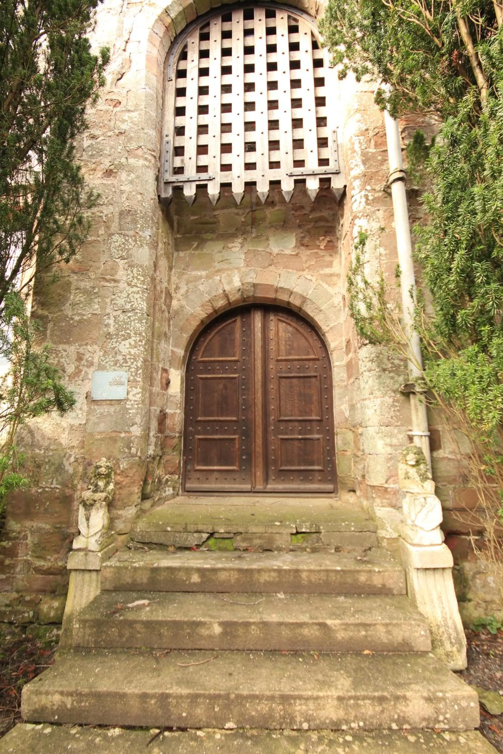 Facade/entrance in Appleby Castle