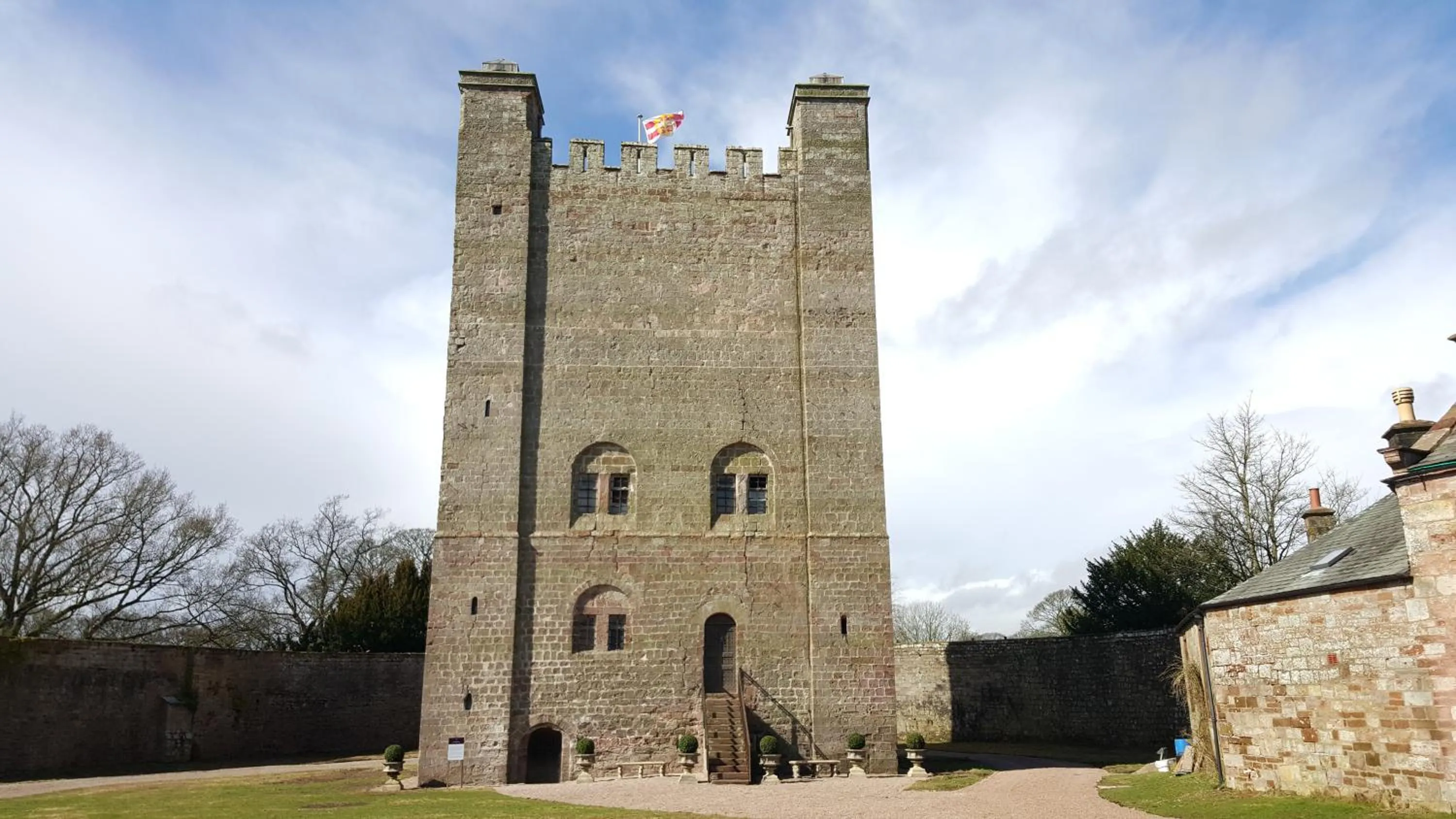 Property building in Appleby Castle
