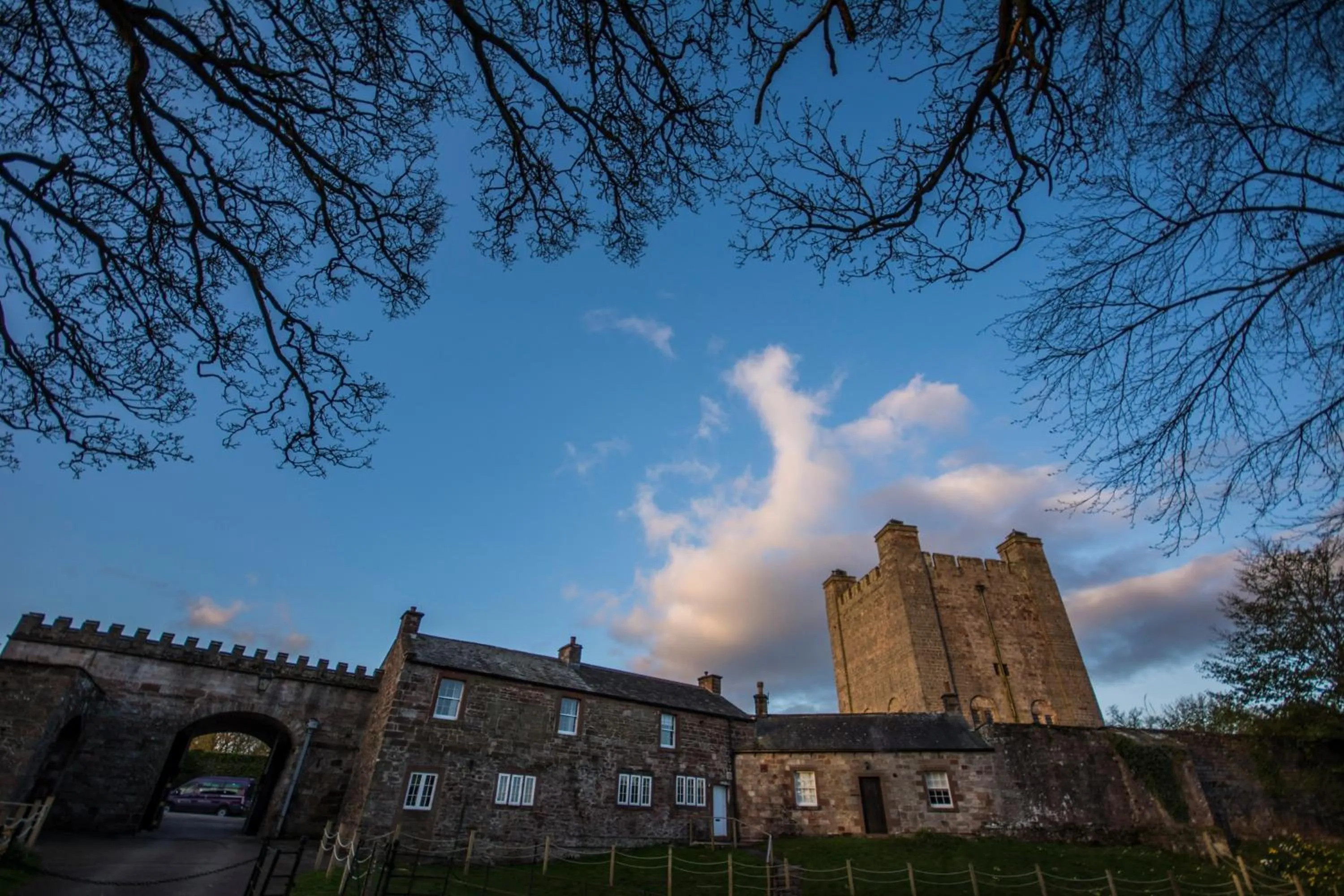 Landmark view in Appleby Castle